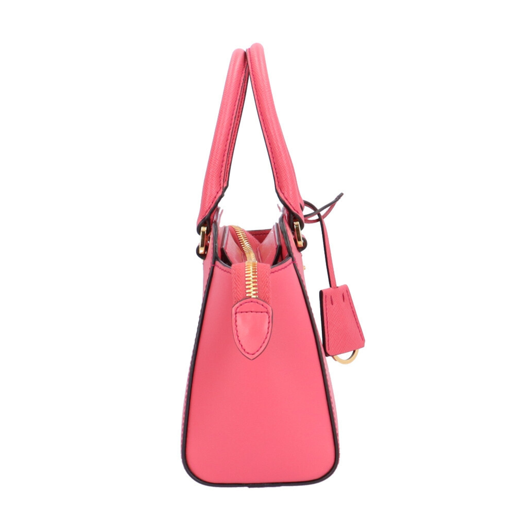 Prada Pink Leather Shoulder Bag