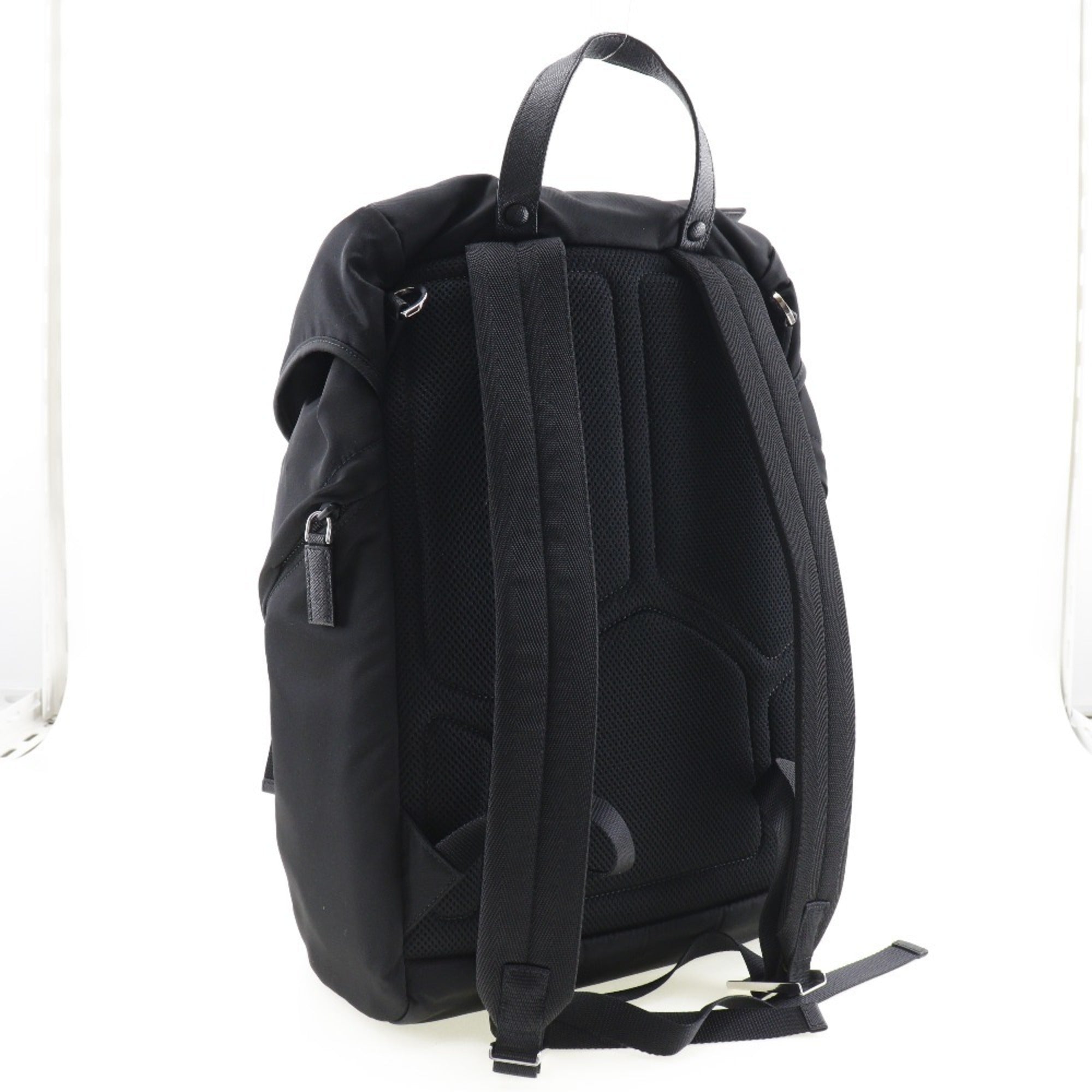 Prada Black Nero Nylon Backpack