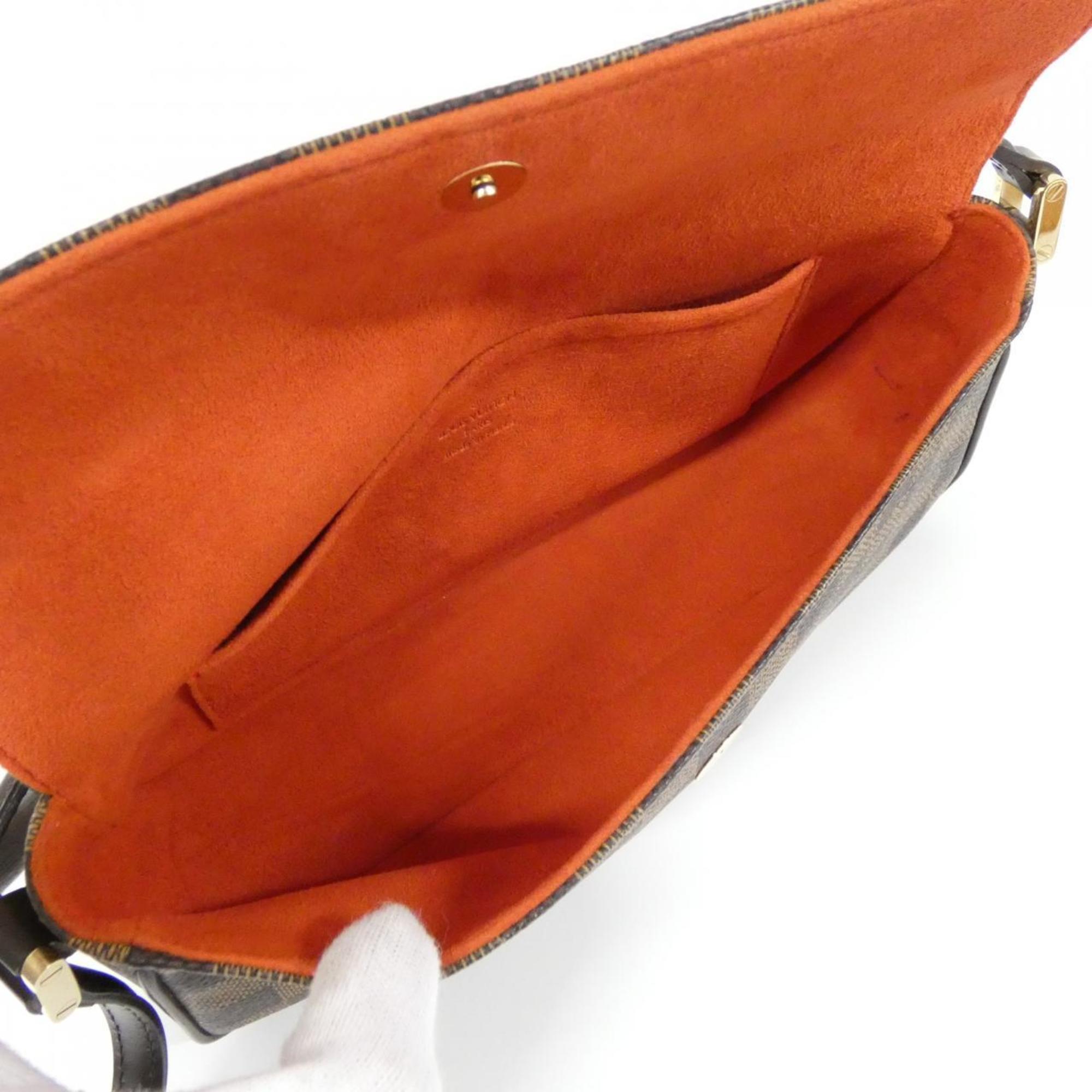 Louis Vuitton Ebene Coated Canvas Shoulder Bag