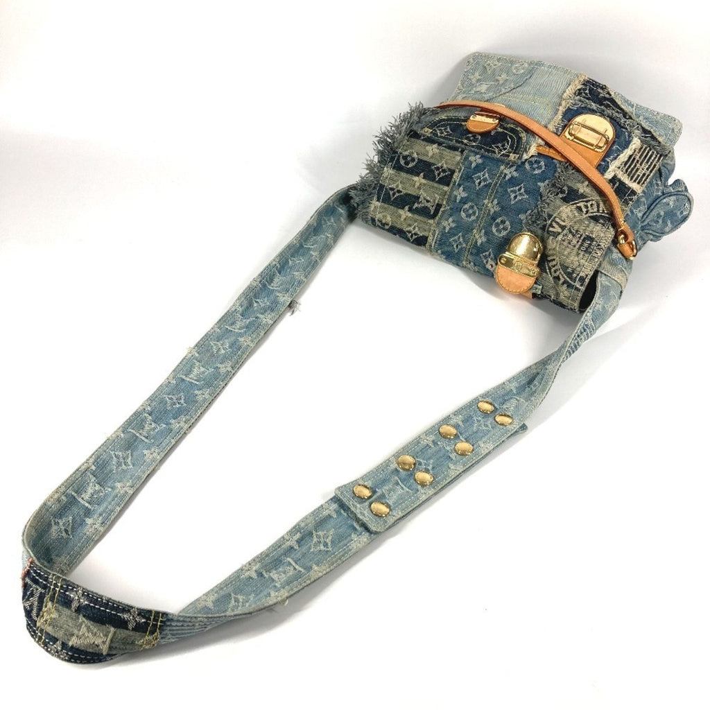 Louis Vuitton Blue Monogram Monogram Denim Messenger Bag Shoulder Bag