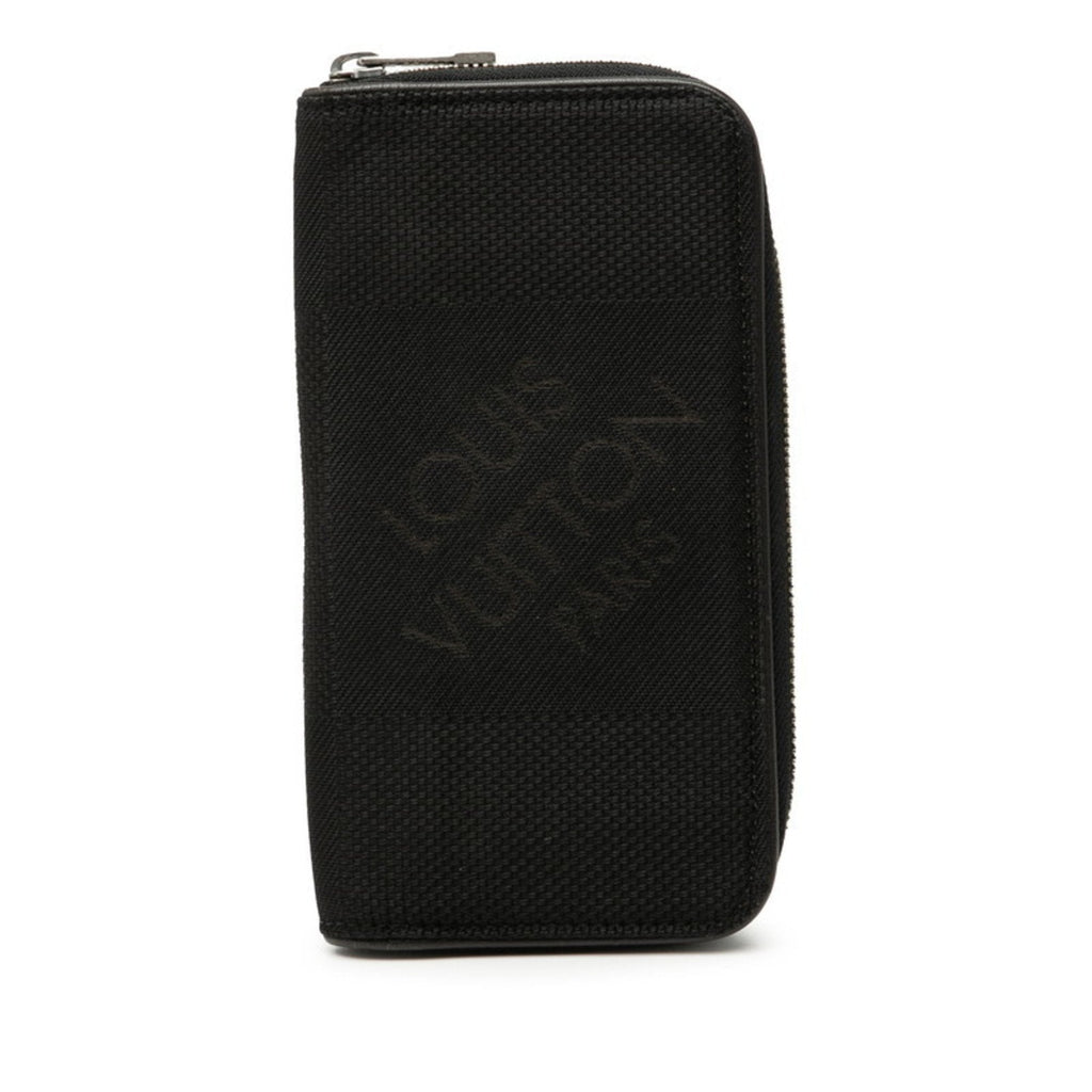 Louis Vuitton Damier Geant Black Noir Canvas Leather Long Wallet