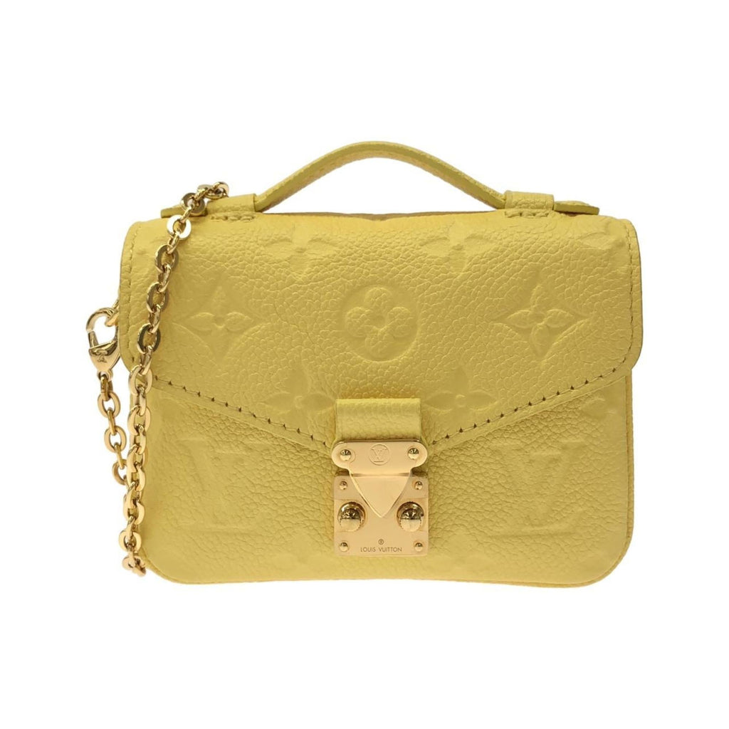 Louis Vuitton Yellow Leather Shoulder Bag