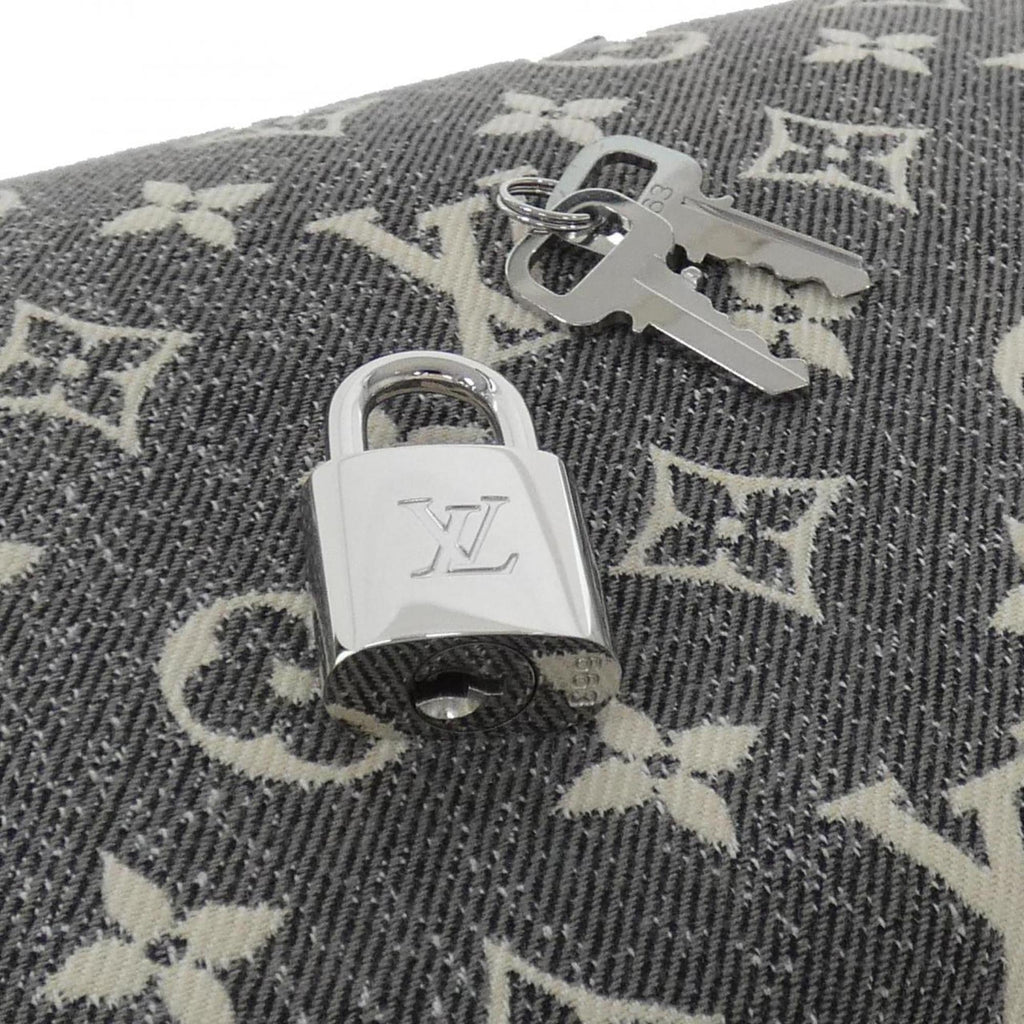 Louis Vuitton Brown Canvas Boston Bag
