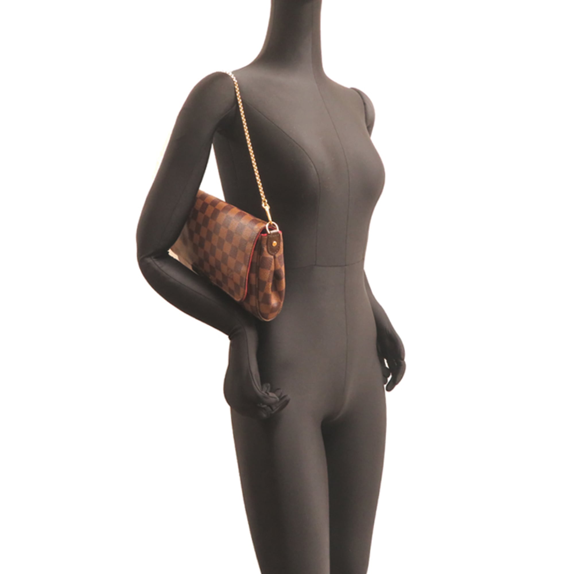 Louis Vuitton Brown Damier Canvas Handbag