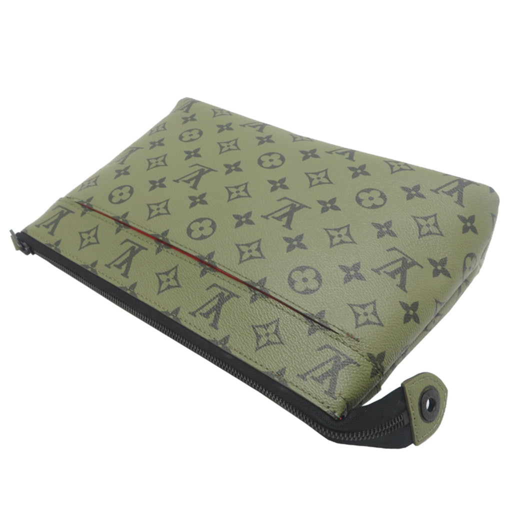 Louis Vuitton Monogram Green Monogram Clutch Bag