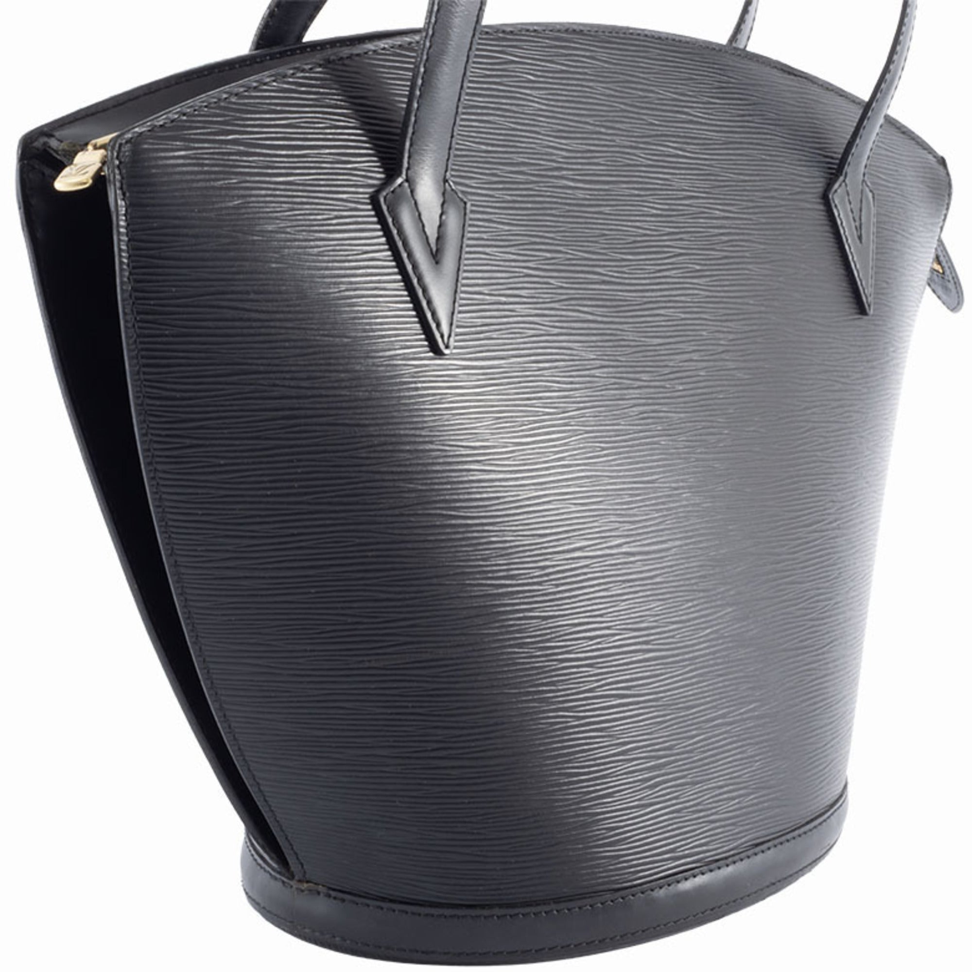 Louis Vuitton Epi Noir Epi Leather Shoulder Bag