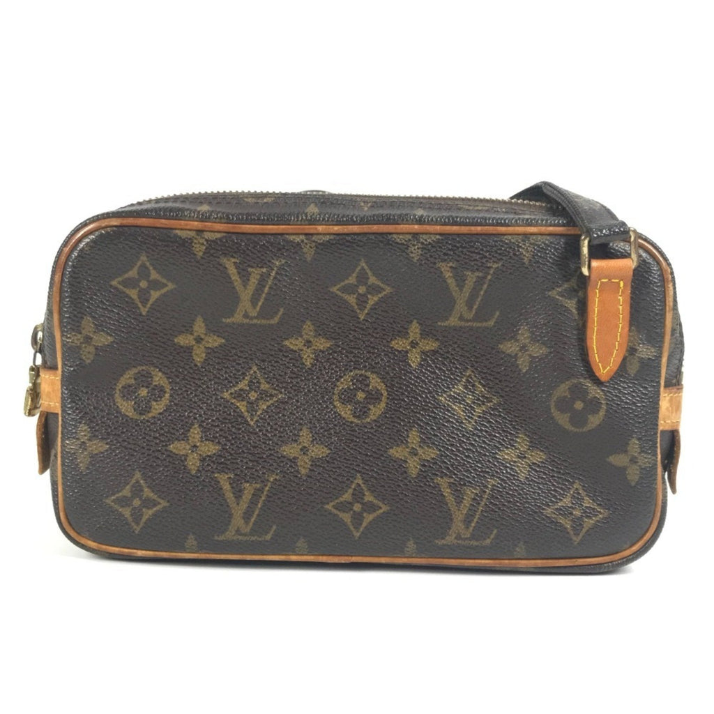 Louis Vuitton Brown Monogram Canvas Pochette Shoulder Bag