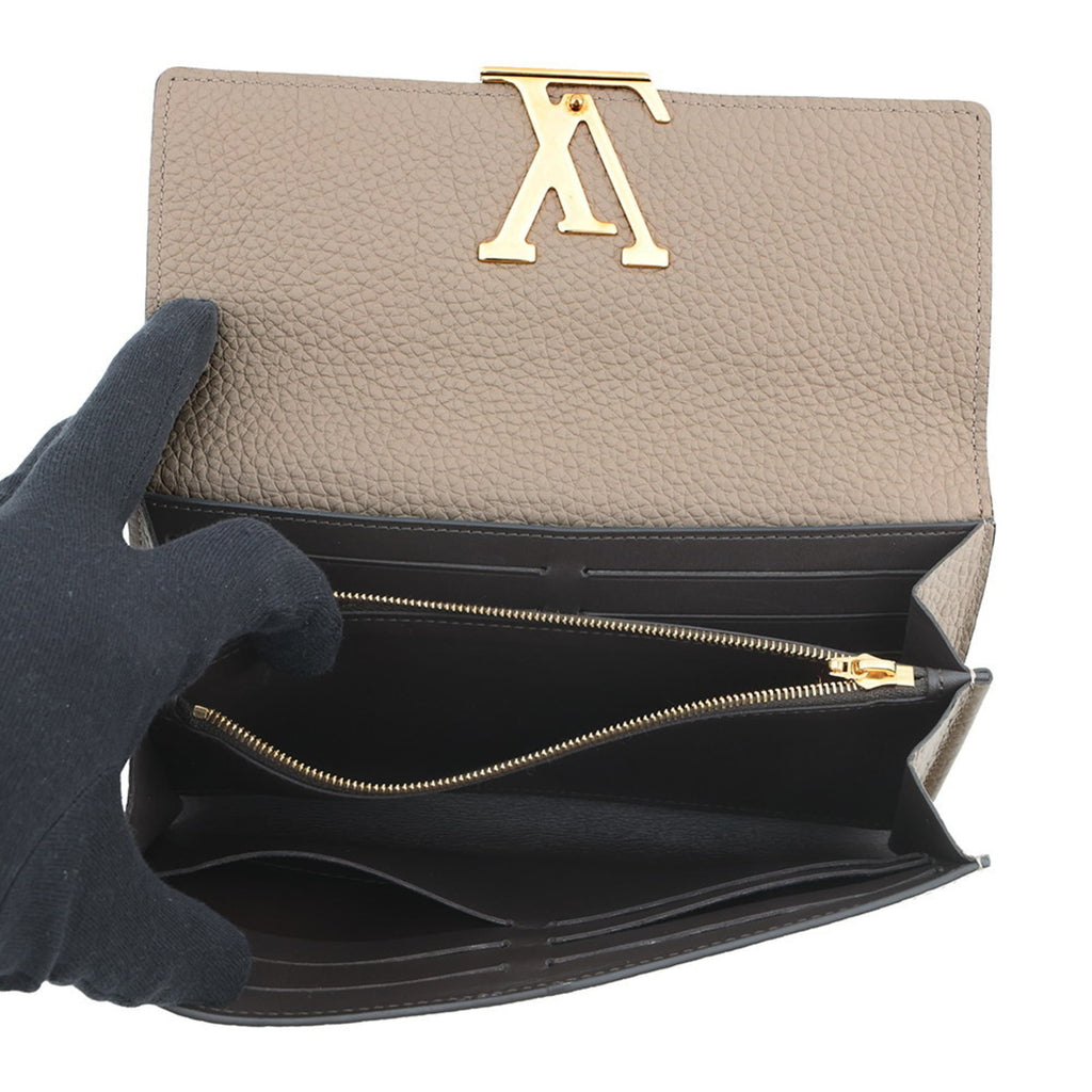 Louis Vuitton Galle Leather Long Wallet