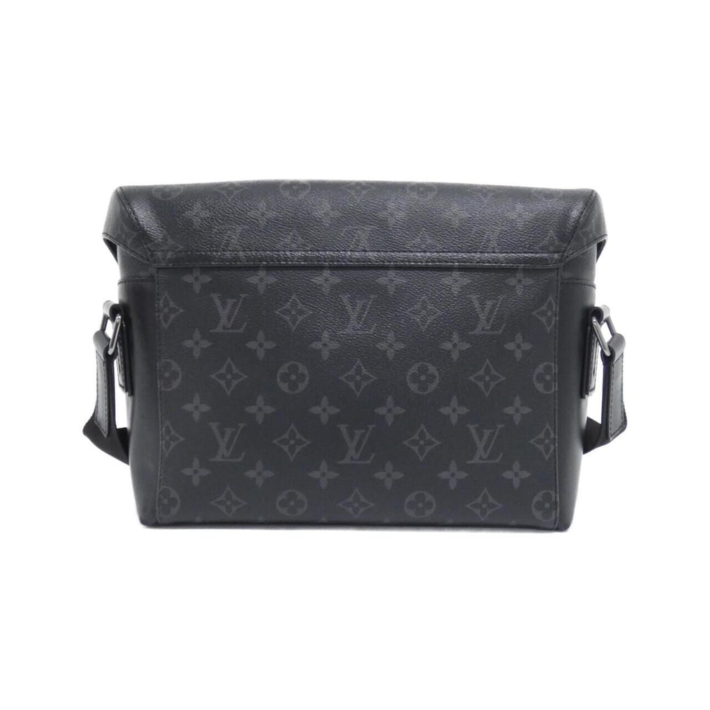 Louis Vuitton Black Coated Canvas Shoulder Bag