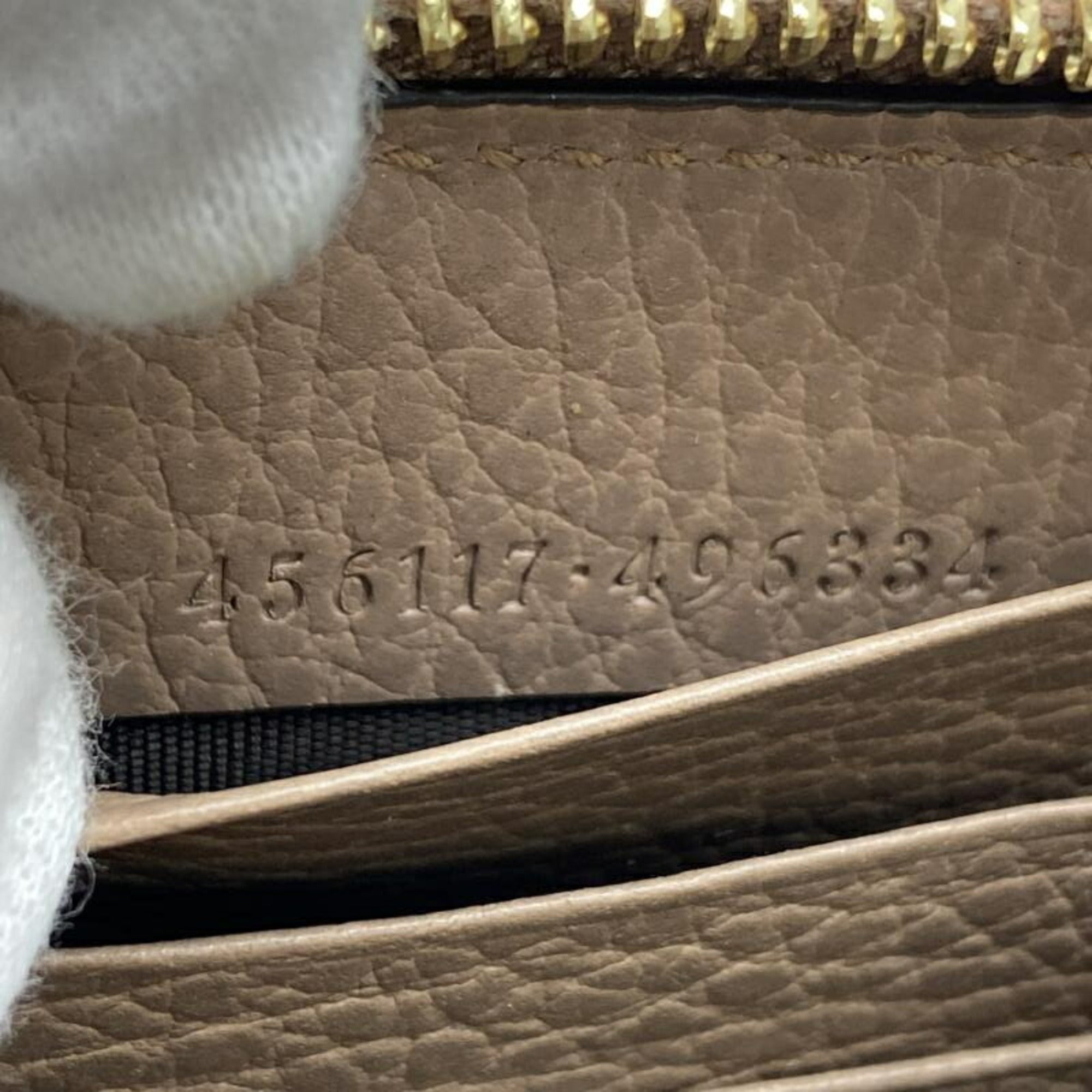 Gucci Brown Long Wallet (Bi-Fold) (Pre-Owned)