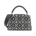 Louis Vuitton Black Leather Handbag