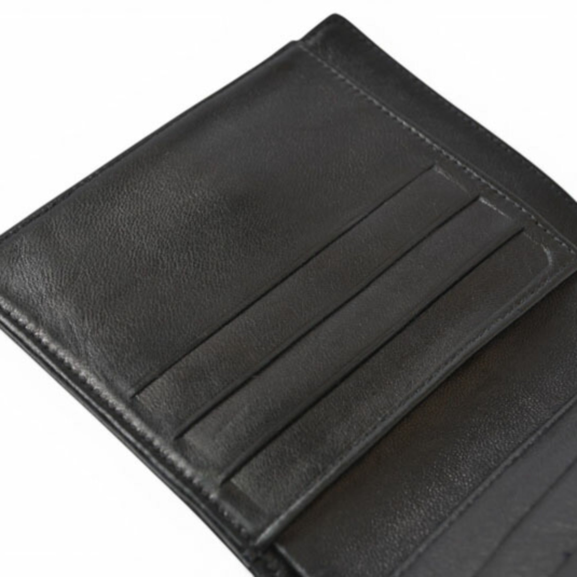 Chanel Black Leather Wallet (Bi-Fold)