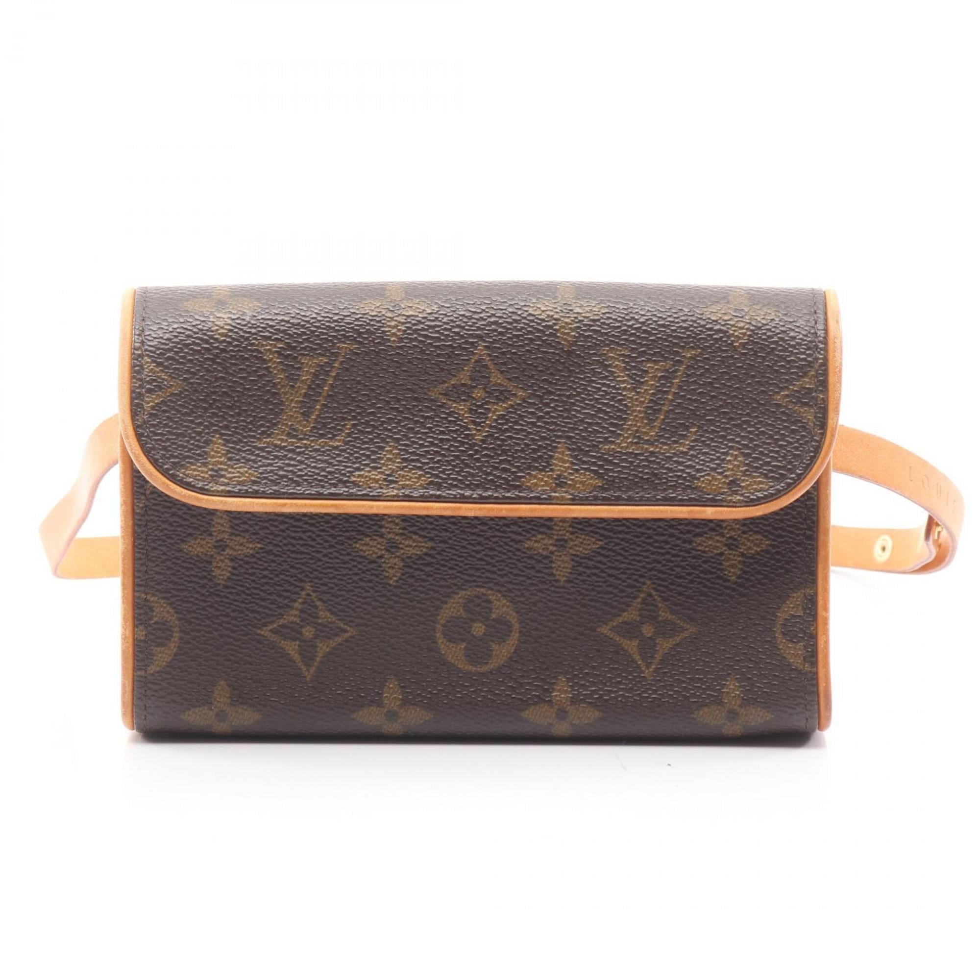 Louis Vuitton Brown Coated Canvas Pvc Monogram Leather Fanny Pack