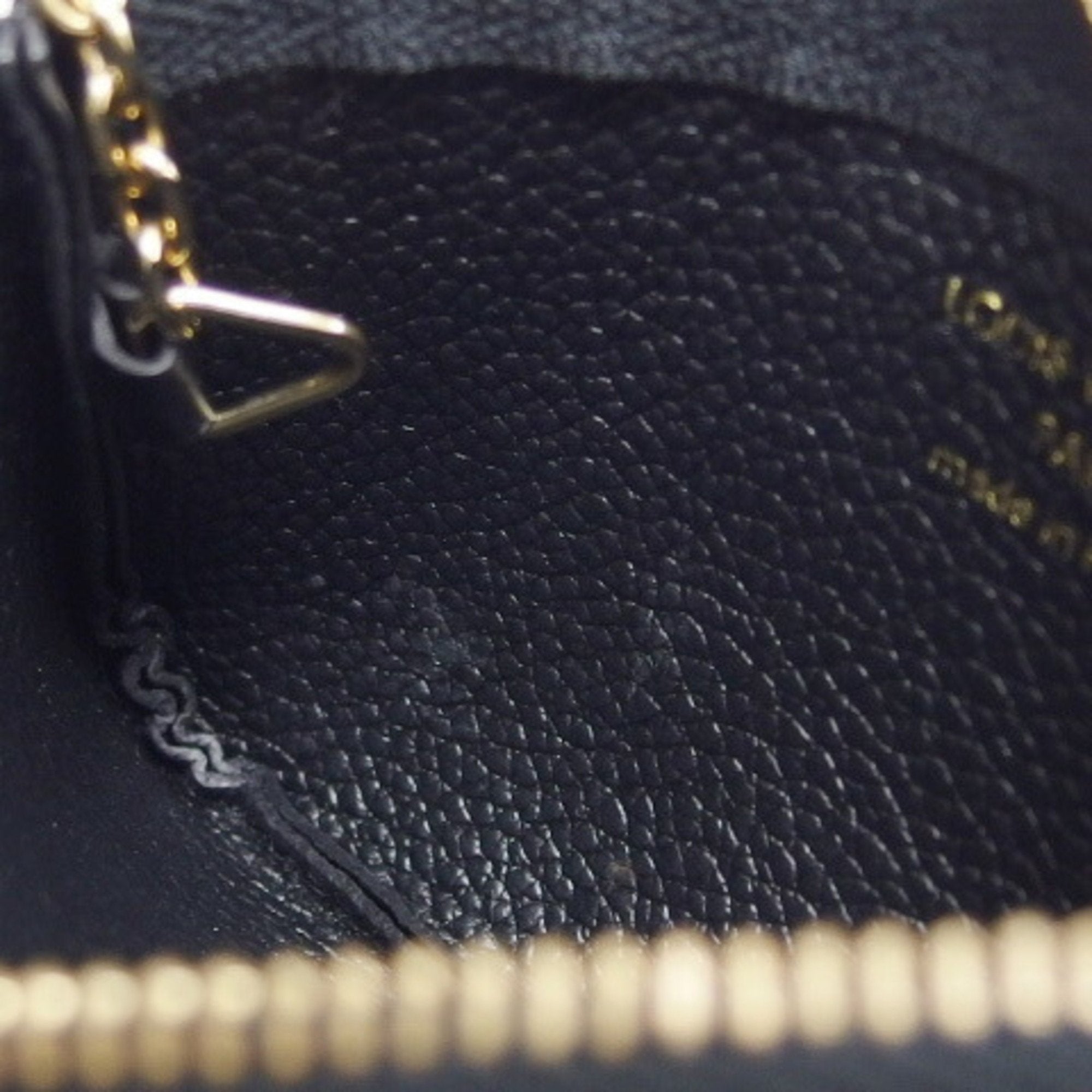 Louis Vuitton Monogram Empreinte Beige Bicolor Black Monogram Noir Monogram Empreinte Coin Purse/Coin Case