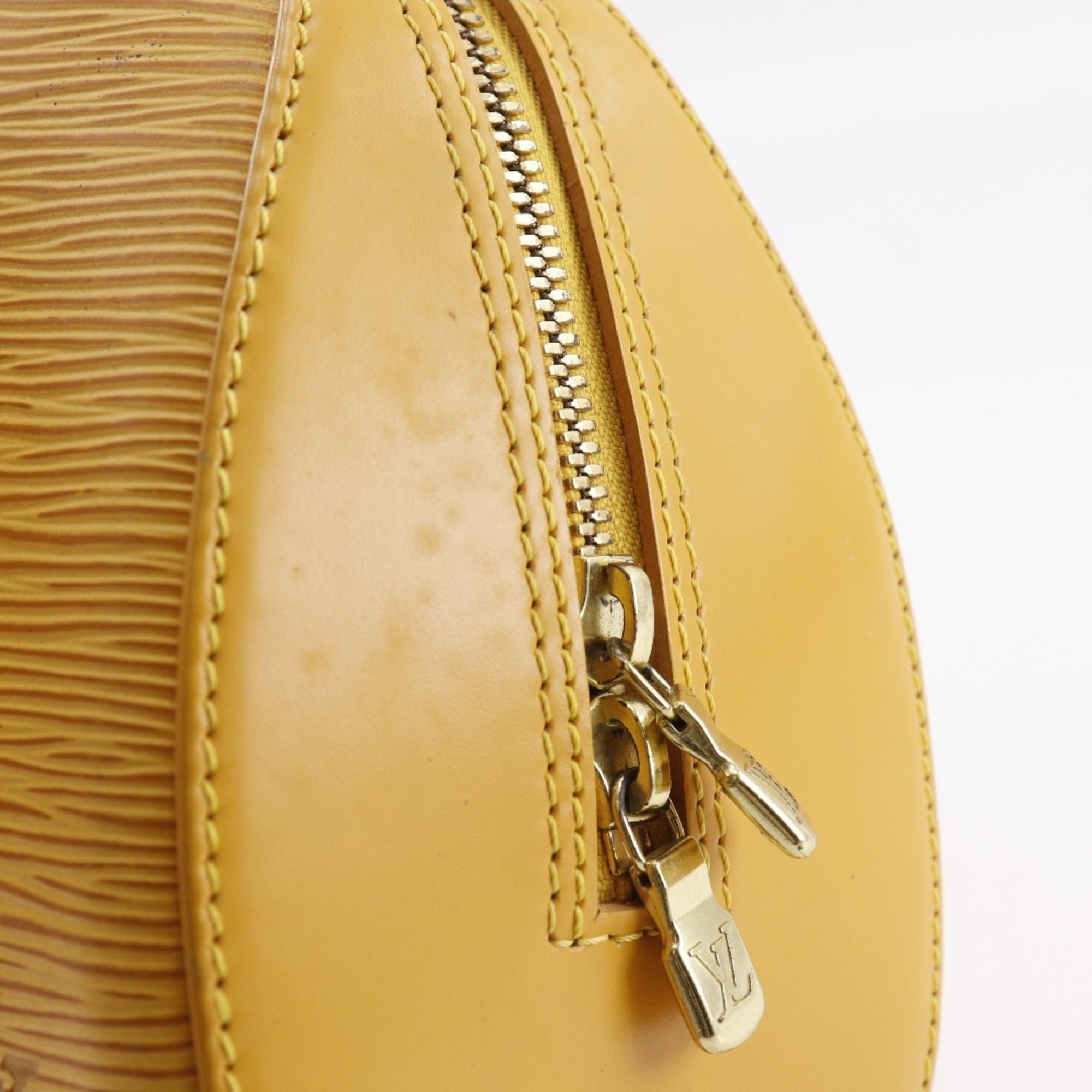 Louis Vuitton Yellow Epi Leather Handbag