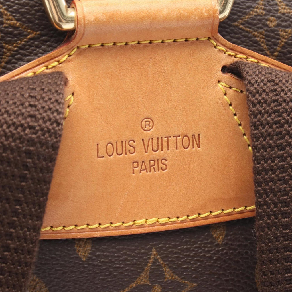 Louis Vuitton Brown Monogram Coated Canvas Backpack