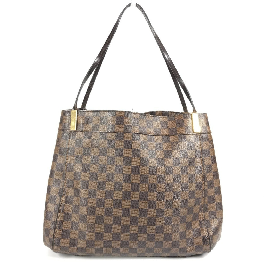 Louis Vuitton Damier Brown Ebene Damier Canvas Shoulder Bag Tote Bag