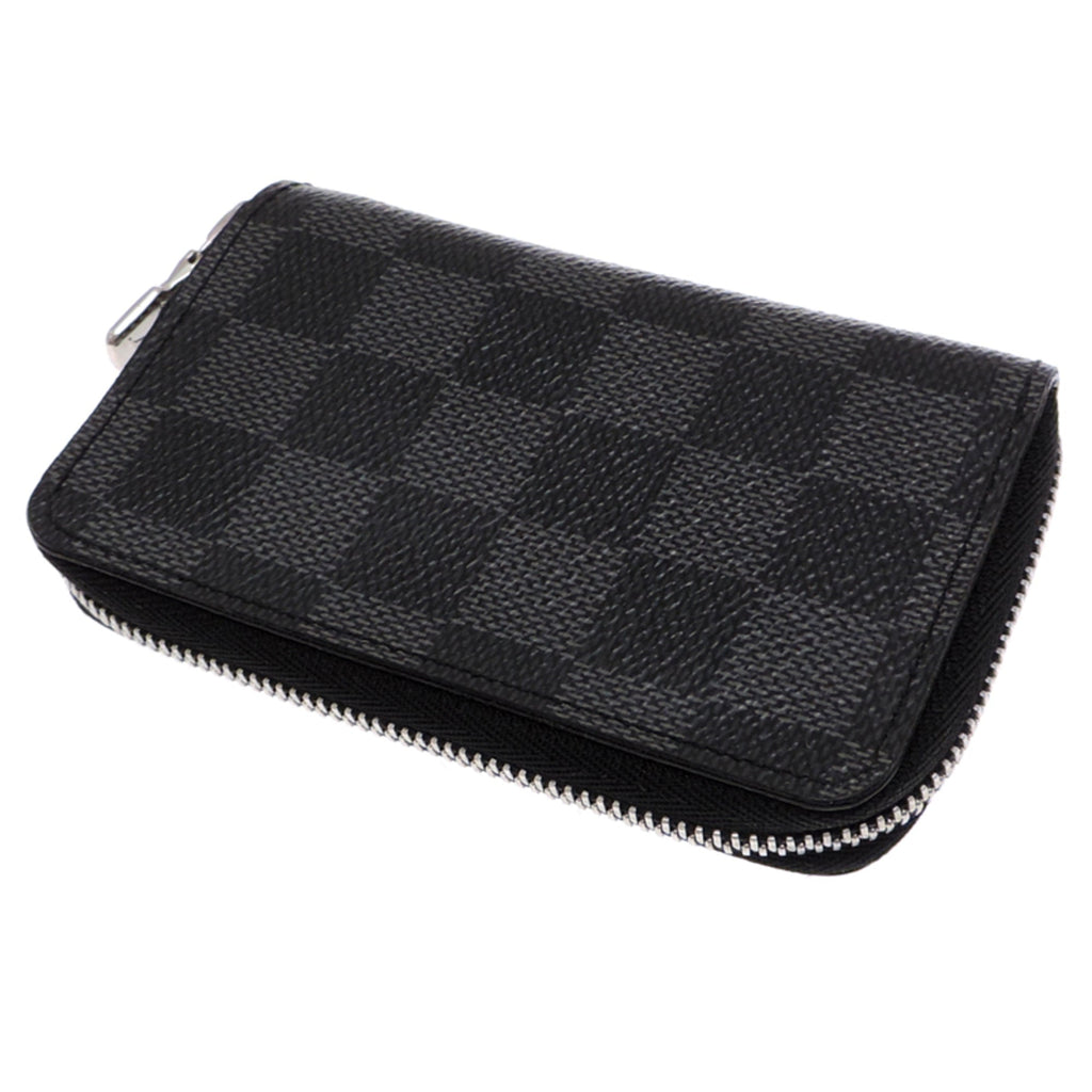 Louis Vuitton Damier Graphite Black Damier Graphite Coin Purse/Coin Case