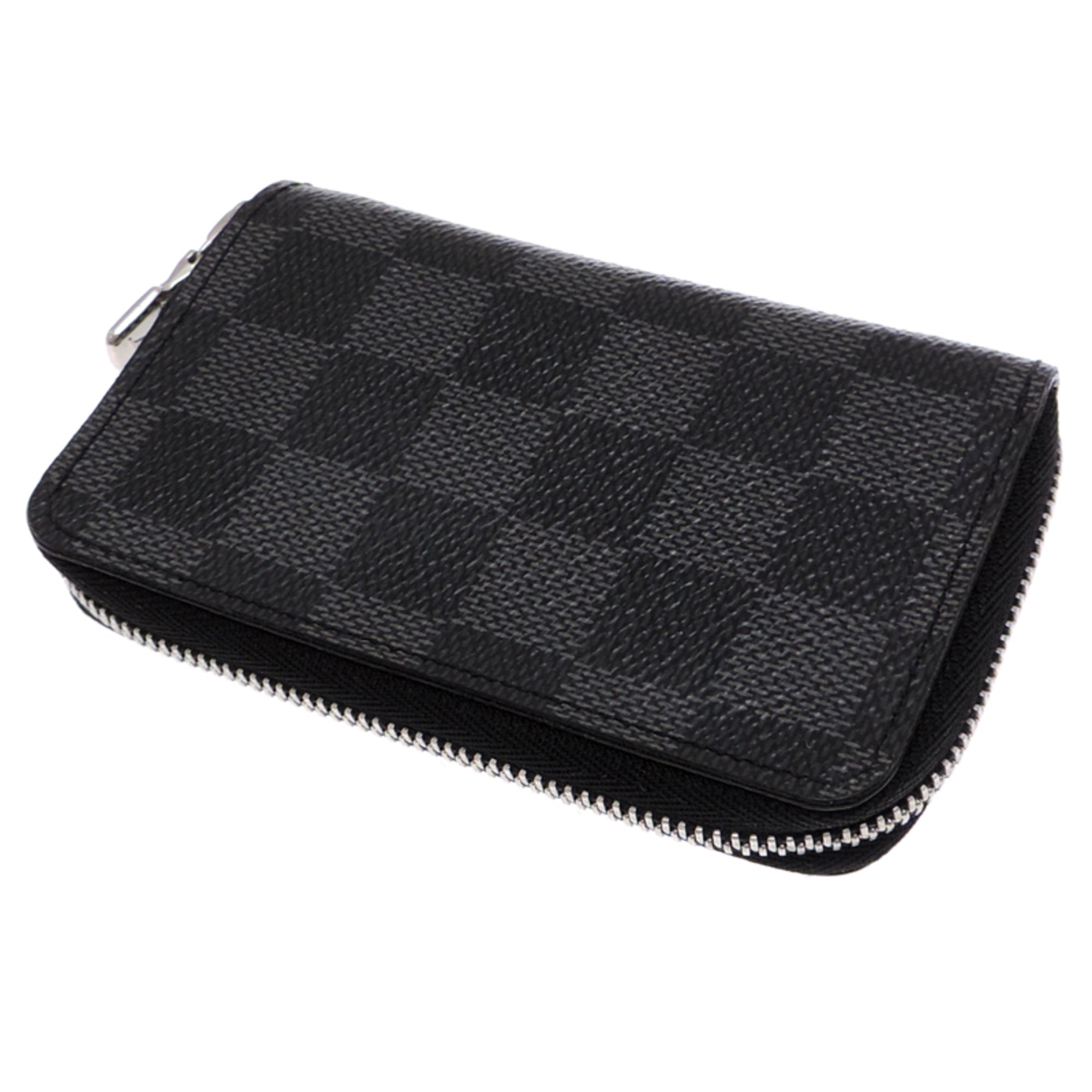 Louis Vuitton Damier Graphite Black Damier Graphite Coin Purse/Coin Case