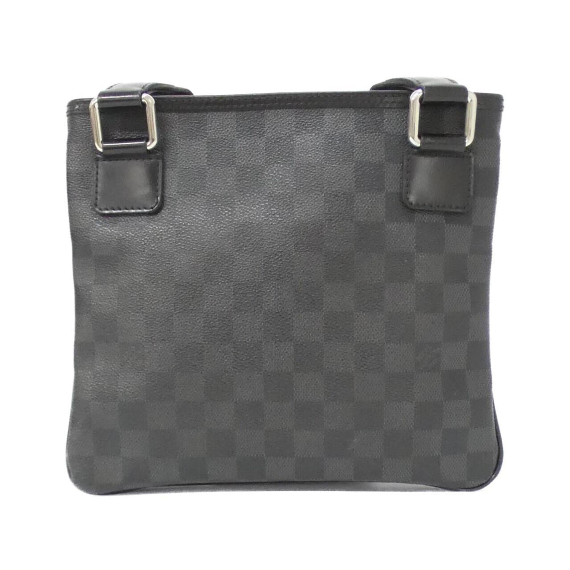 Louis Vuitton Graphite Coated Canvas Shoulder Bag