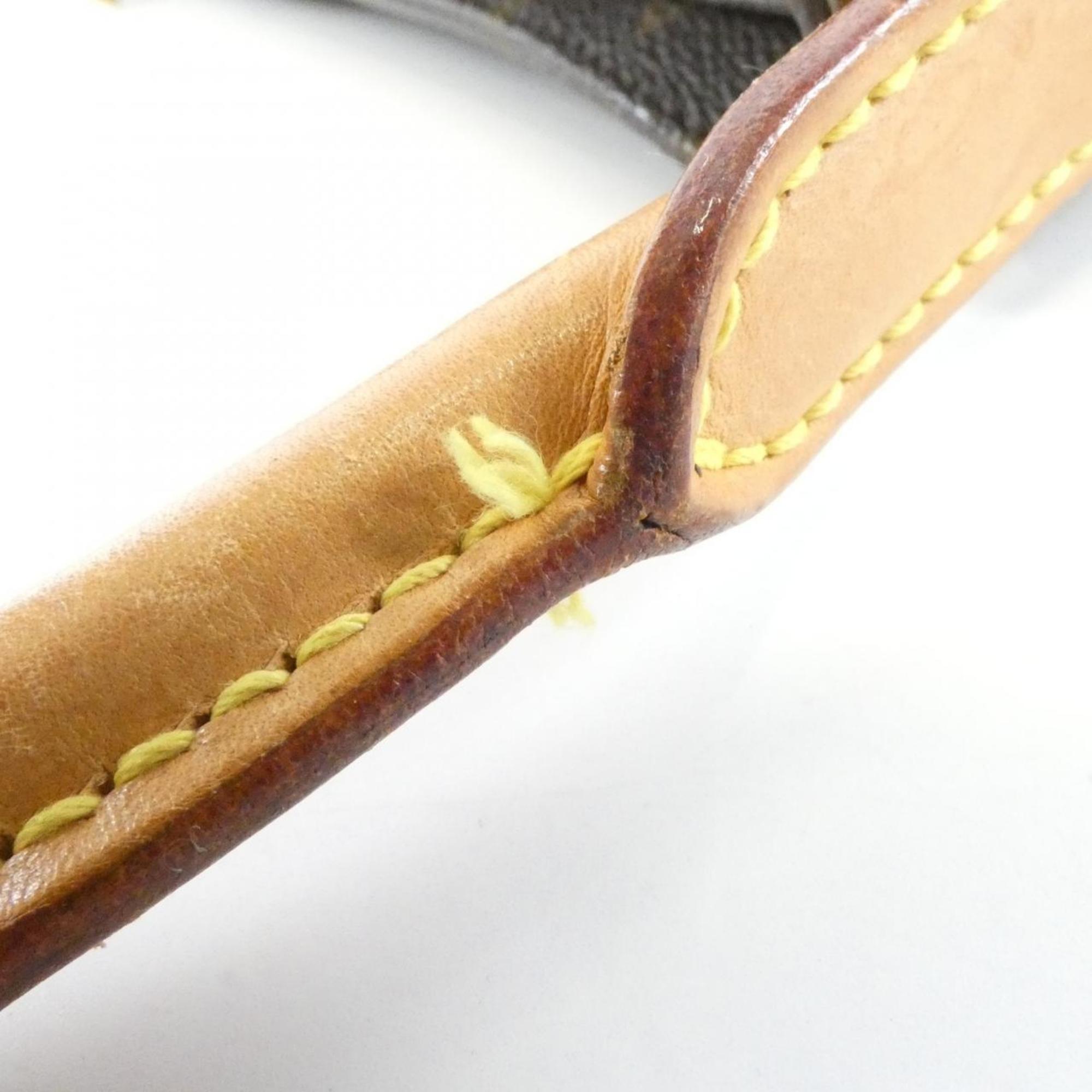 Louis Vuitton Brown Coated Canvas Shoulder Bag