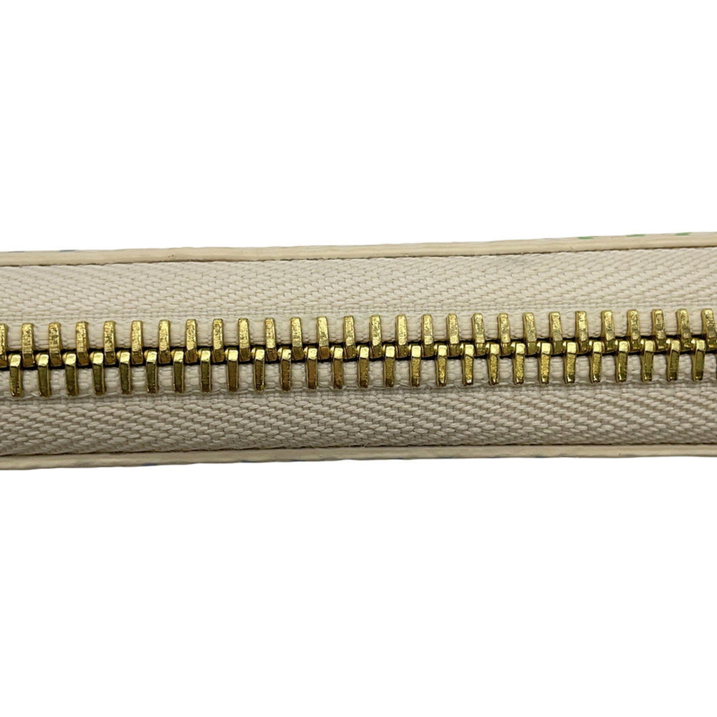 Louis Vuitton Beige Light Green Long Wallet