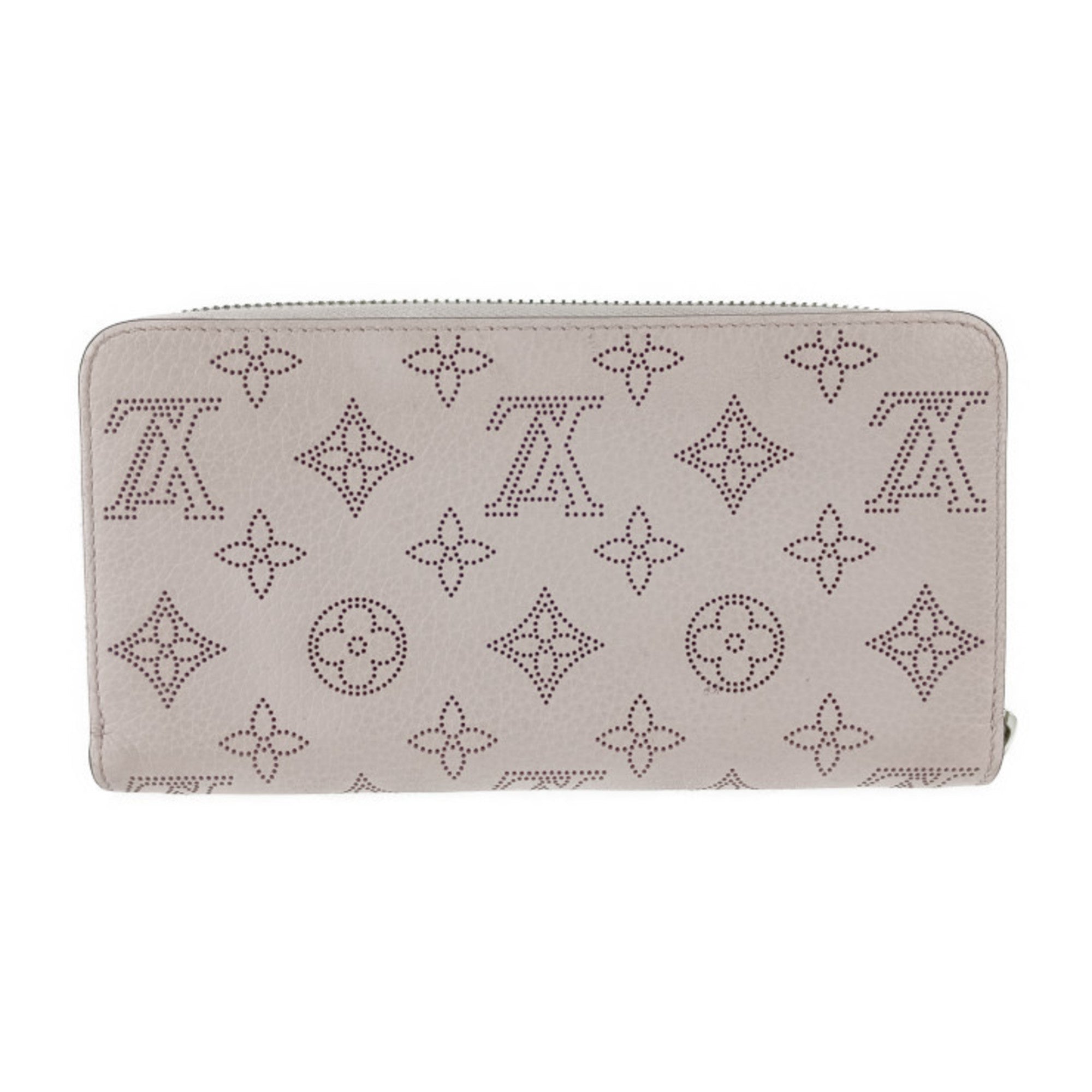 Louis Vuitton Pink Mahina Leather Long Wallet