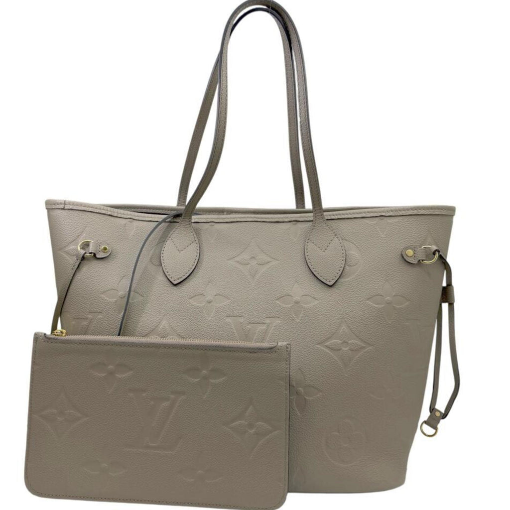 Louis Vuitton Beige Tourterelle Monogram Empreinte Tote Bag