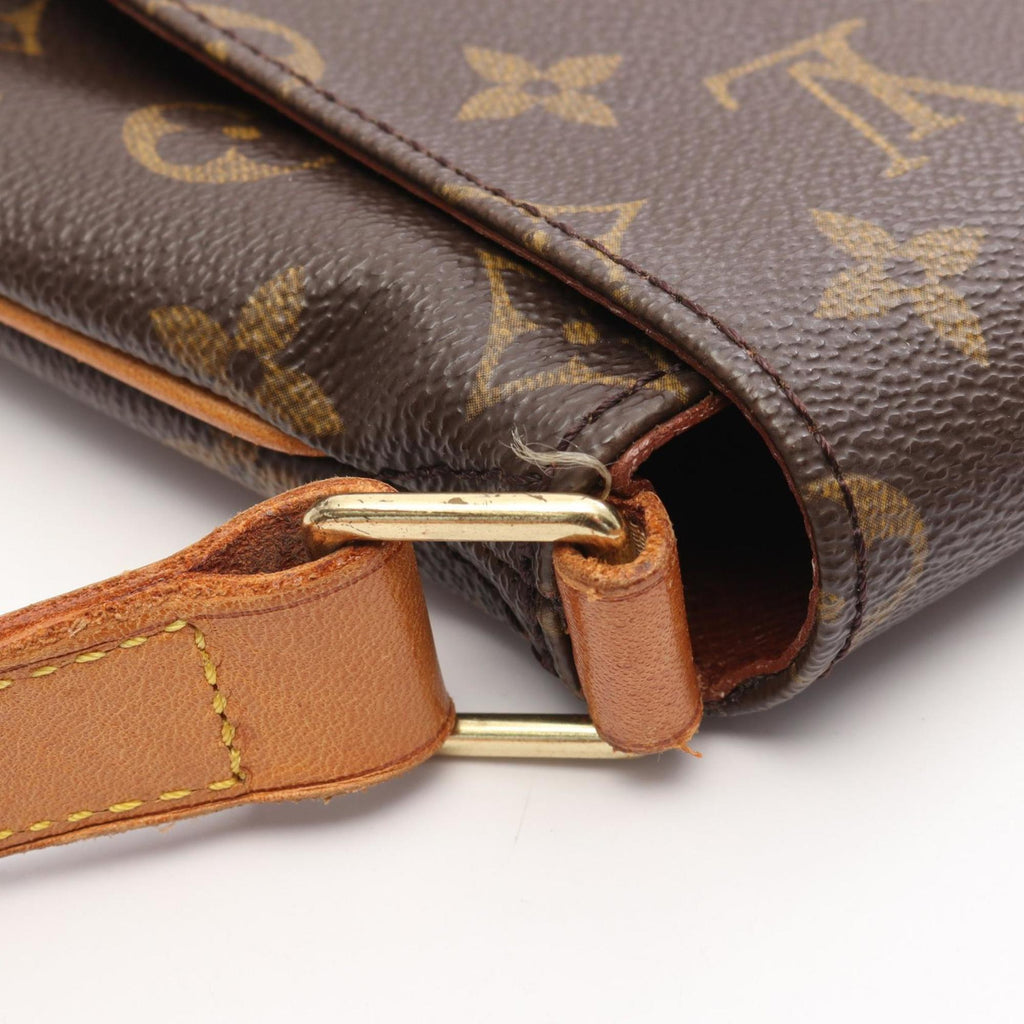 Louis Vuitton Brown Coated Canvas Pvc Leather Shoulder Bag