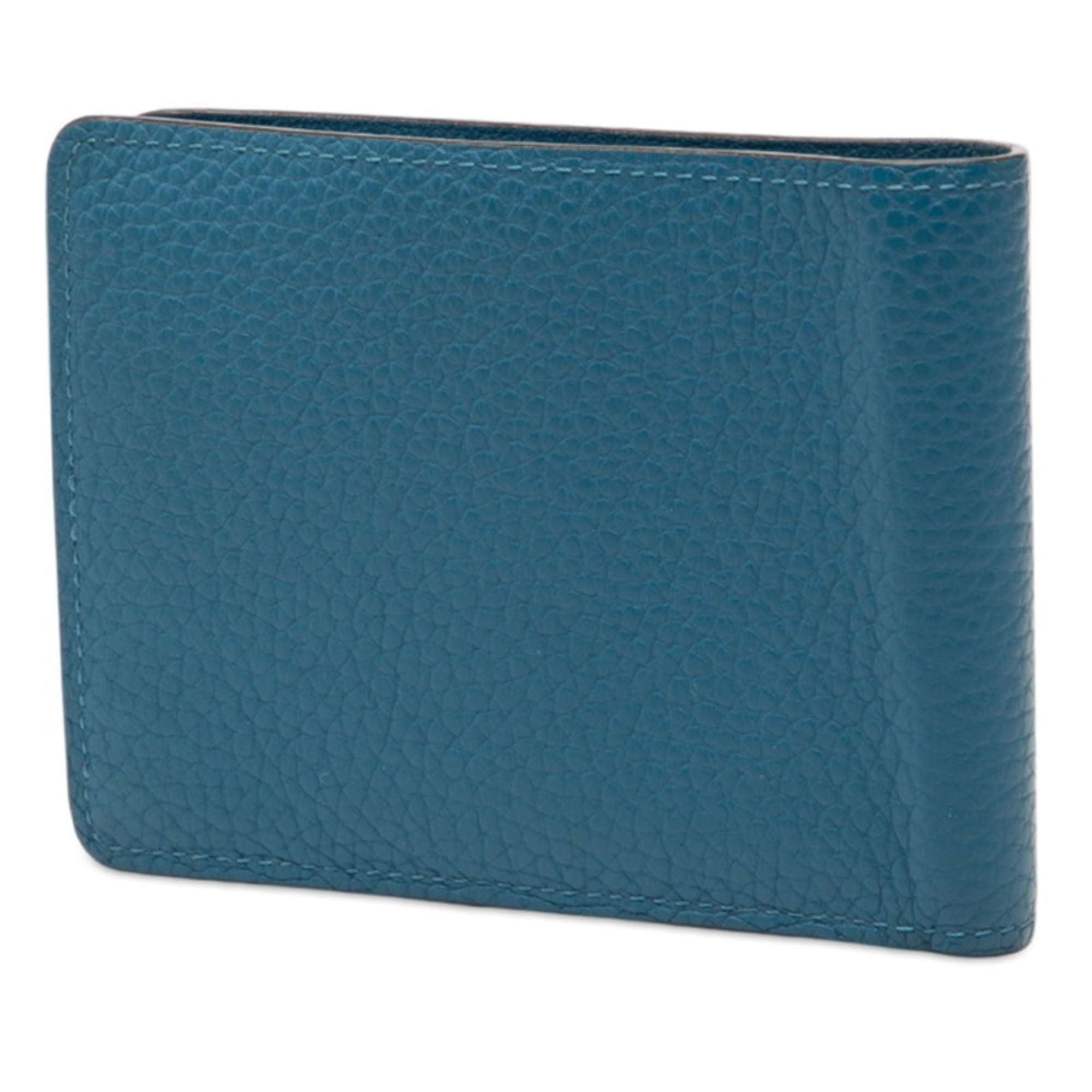 Louis Vuitton Blue Leather Wallet