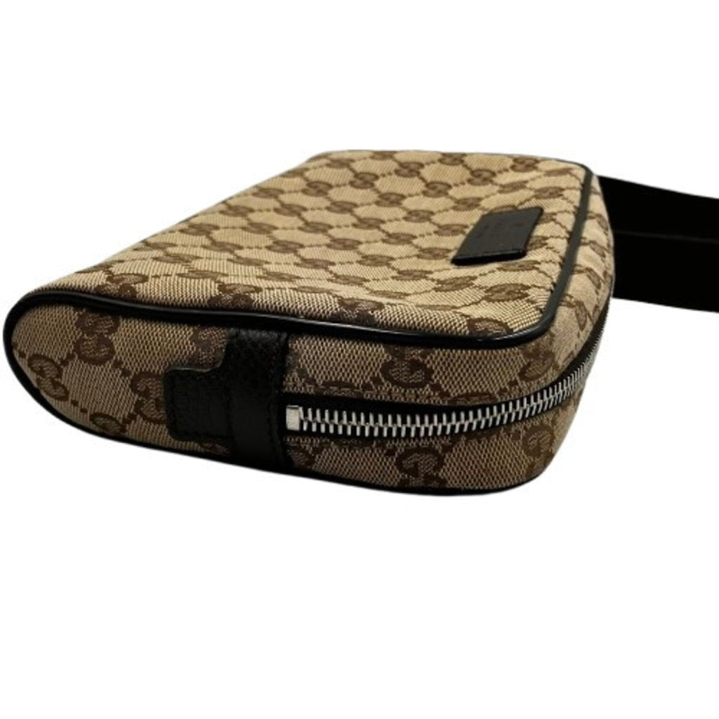 Gucci Gg Canvas Brown Gg Canvas Sling Bag (Pre-Owned)