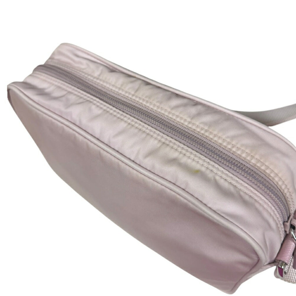 Prada Pink Nylon Shoulder Bag