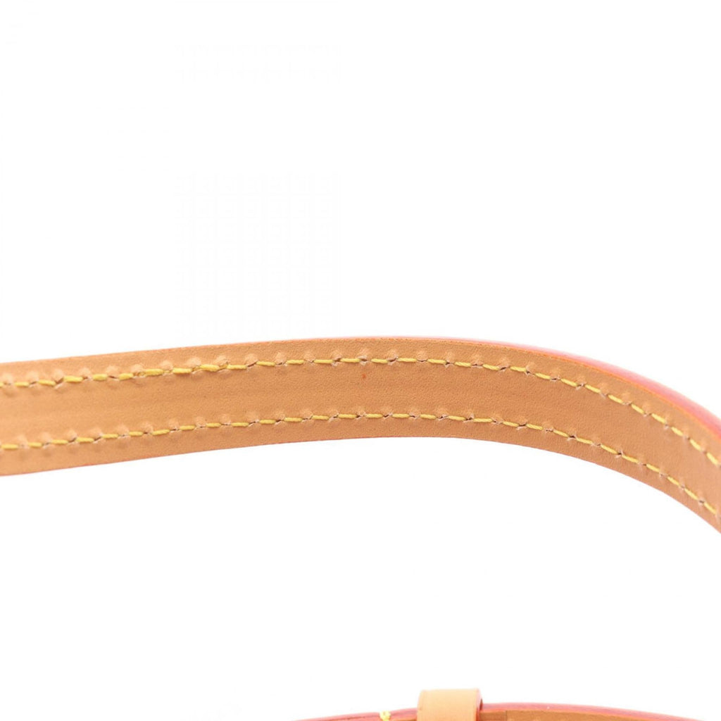 Louis Vuitton Brown Coated Canvas Leather Handbag