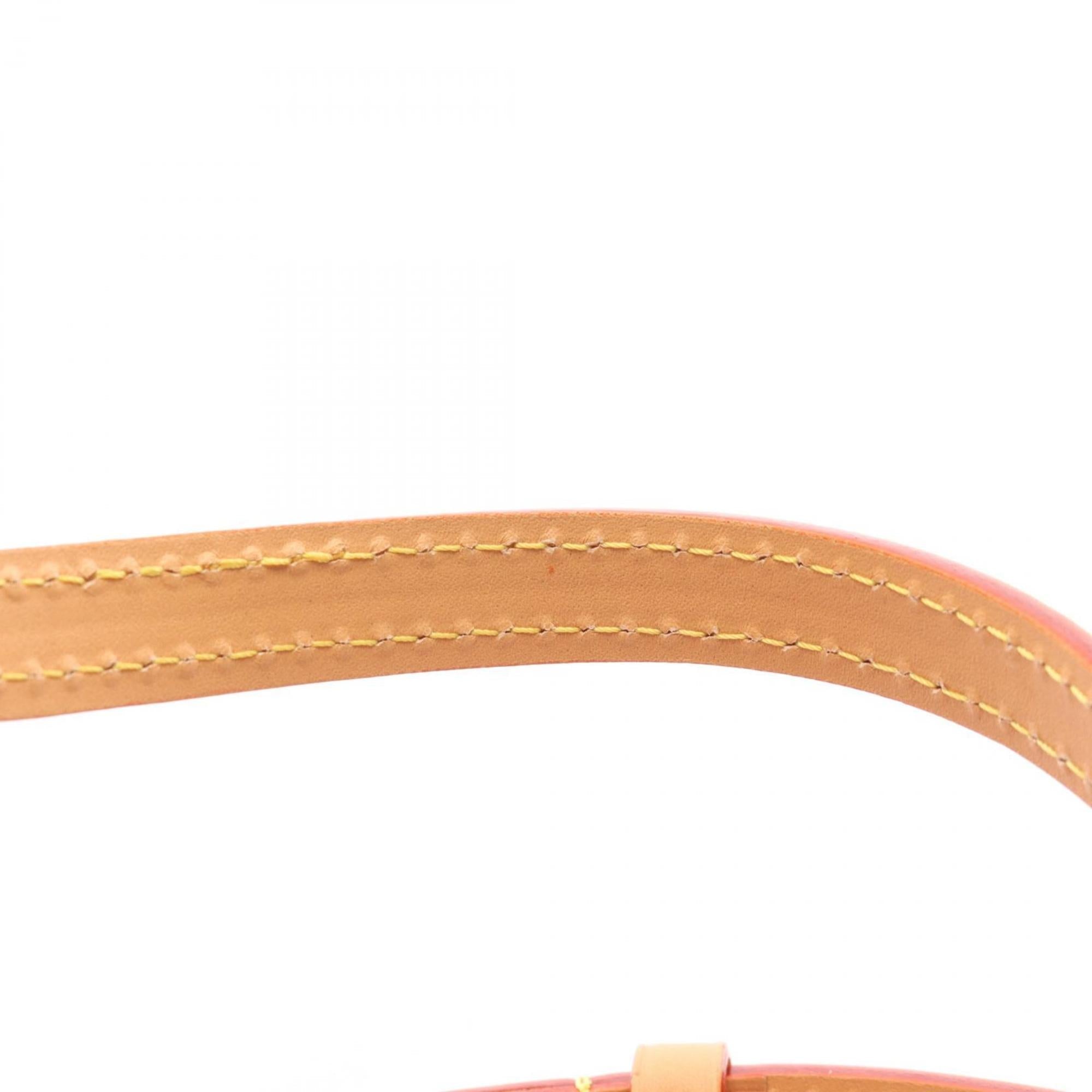 Louis Vuitton Brown Coated Canvas Leather Handbag