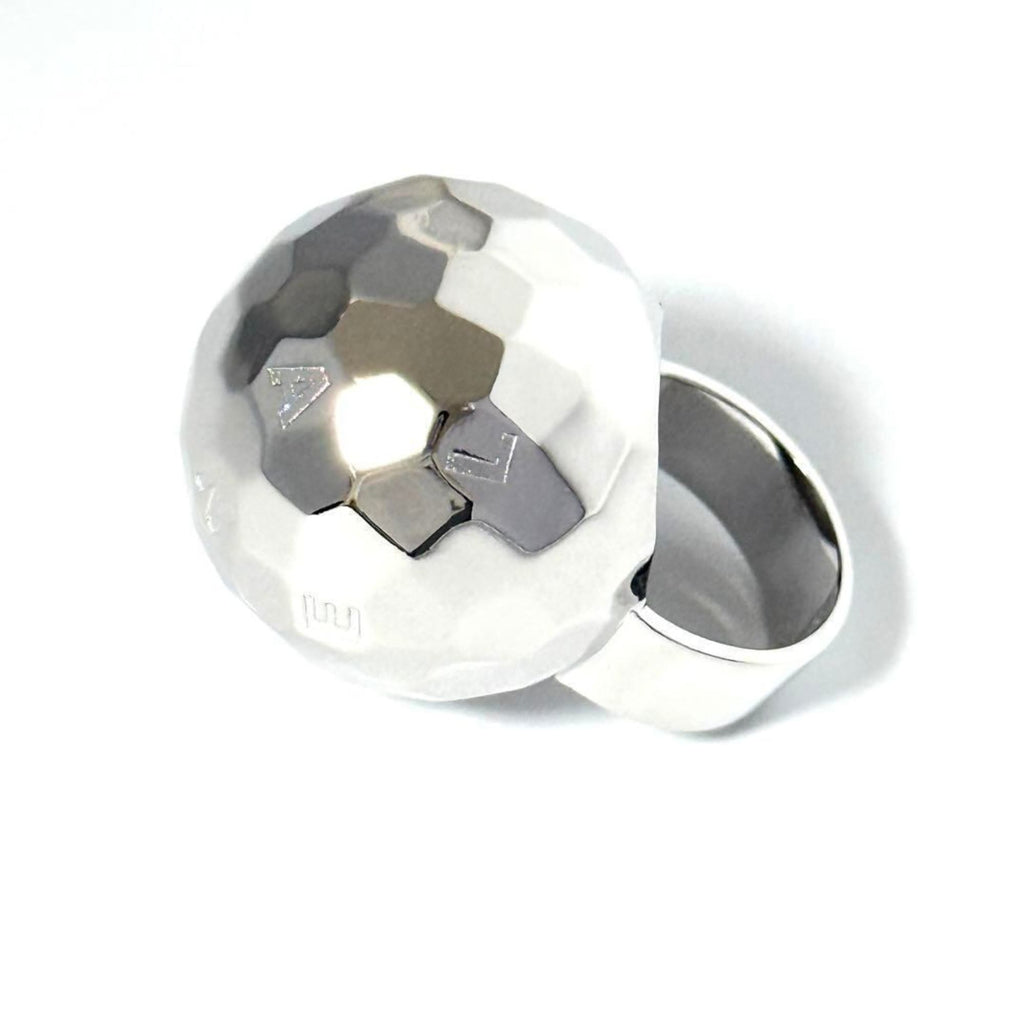Chanel Silver Band Ring