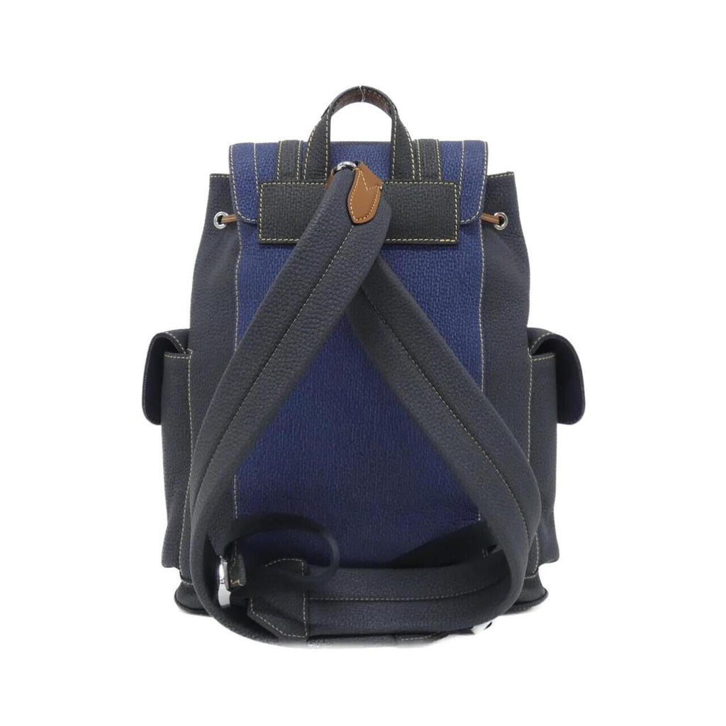 Louis Vuitton Blue Leather Backpack