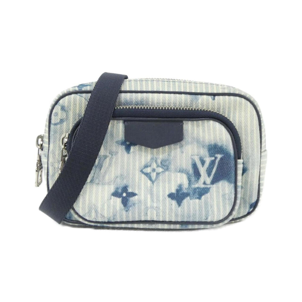Louis Vuitton Monogram Watercolor Navy Canvas Pochette Shoulder Bag