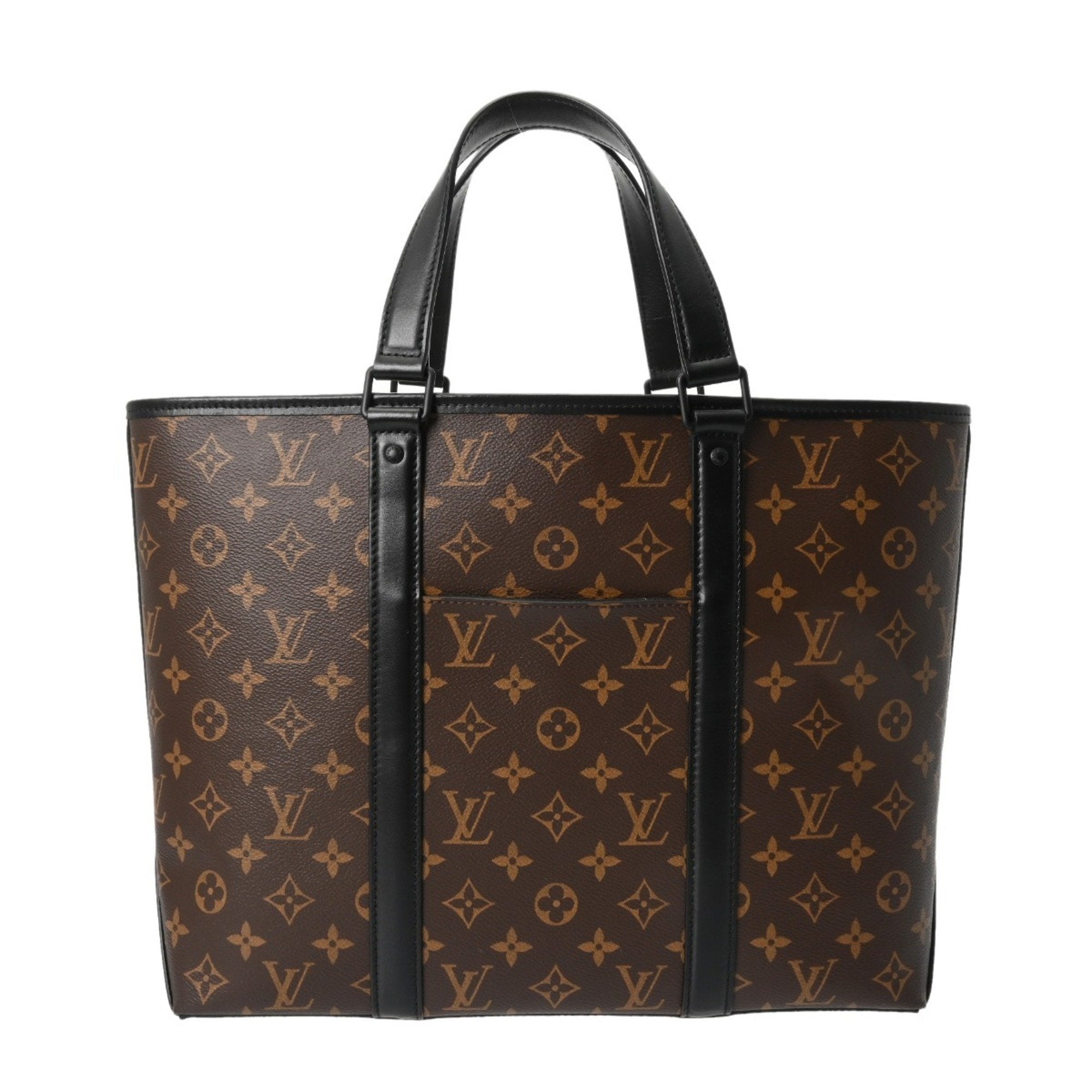 Louis Vuitton Monogram Macassar Brown Monogram Macassar Noir Tote Bag