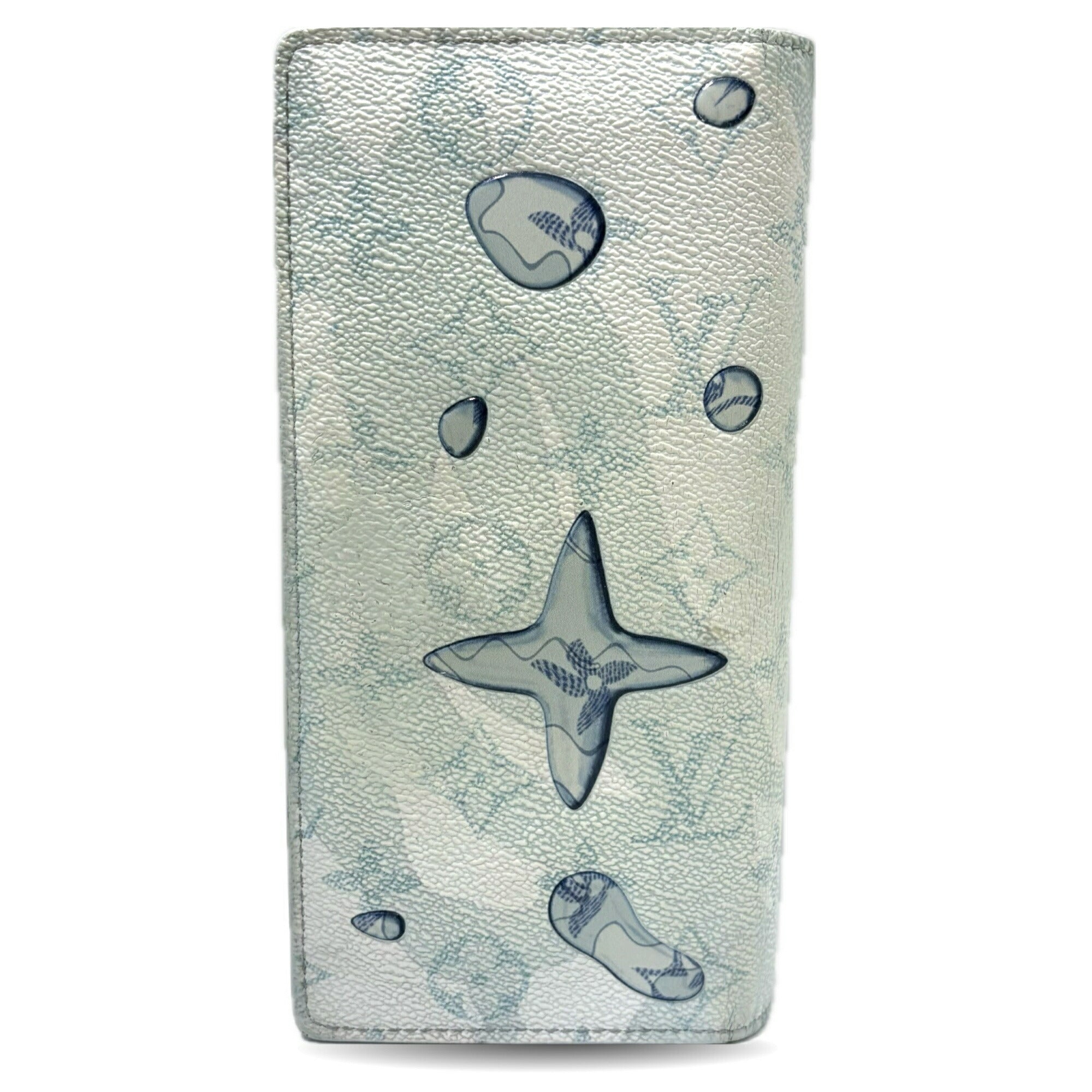 Louis Vuitton Monogram Blue Monogram Long Wallet