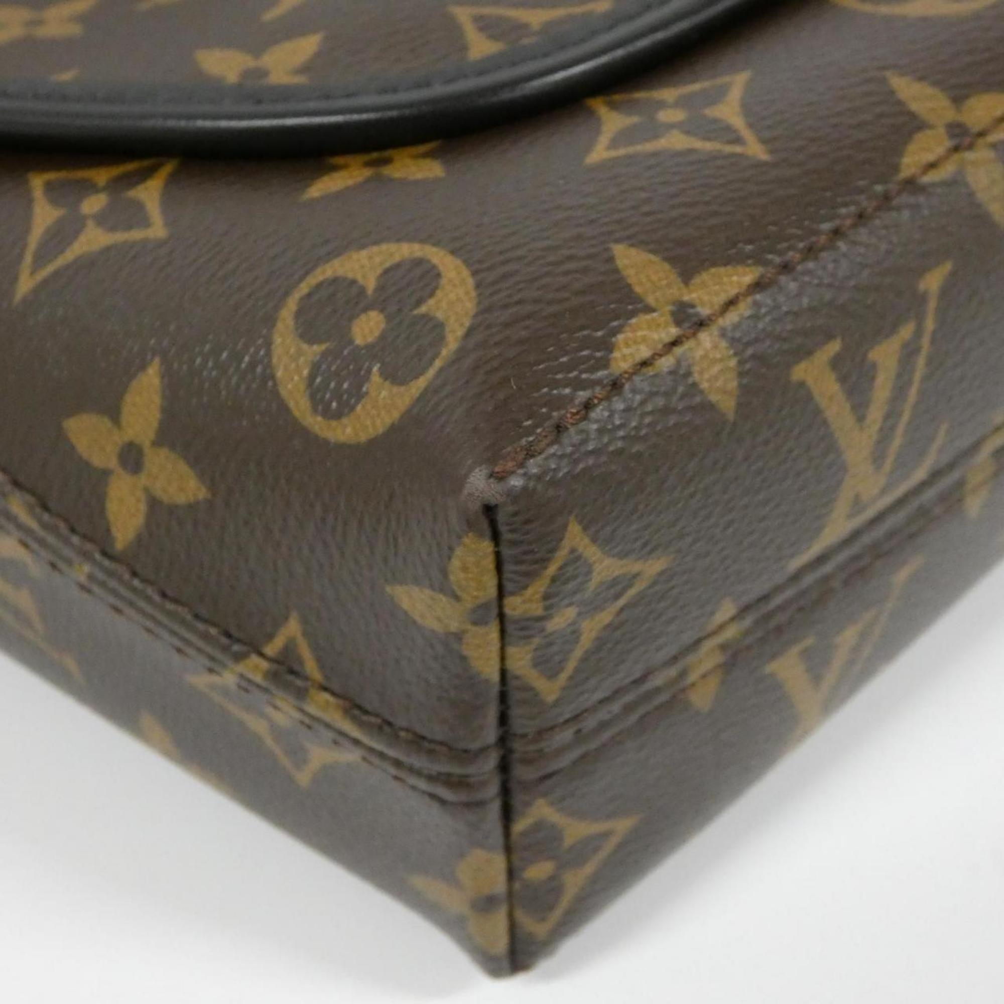 Louis Vuitton Marron Coated Canvas Shoulder Bag