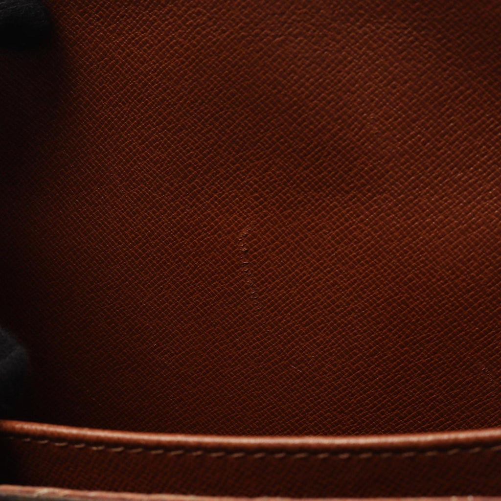 Louis Vuitton Brown Coated Canvas Pvc Monogram Leather Shoulder Bag