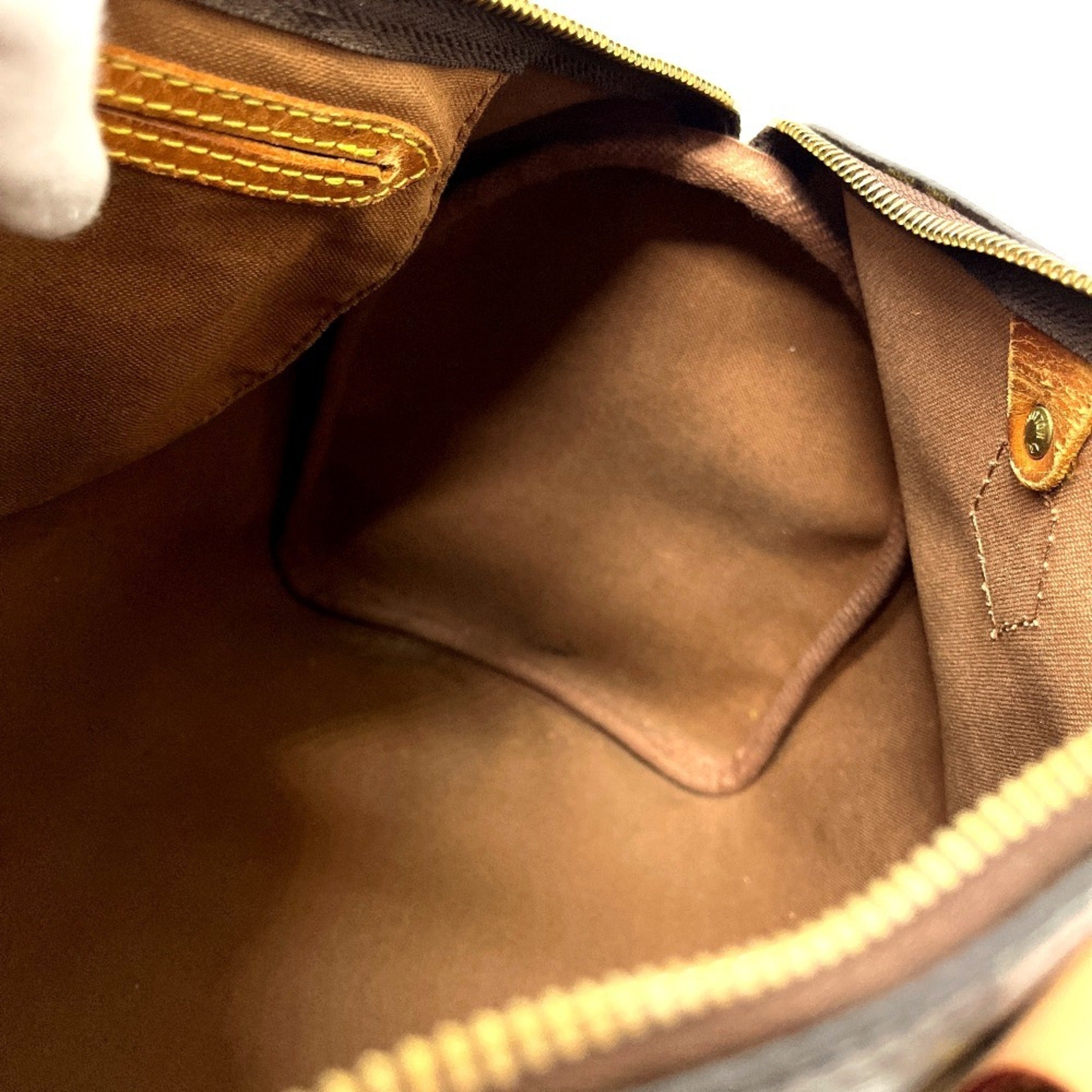 Louis Vuitton Brown Monogram Canvas Boston Bag Handbag