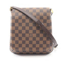 Louis Vuitton Brown Ebene Coated Canvas Leather Shoulder Bag