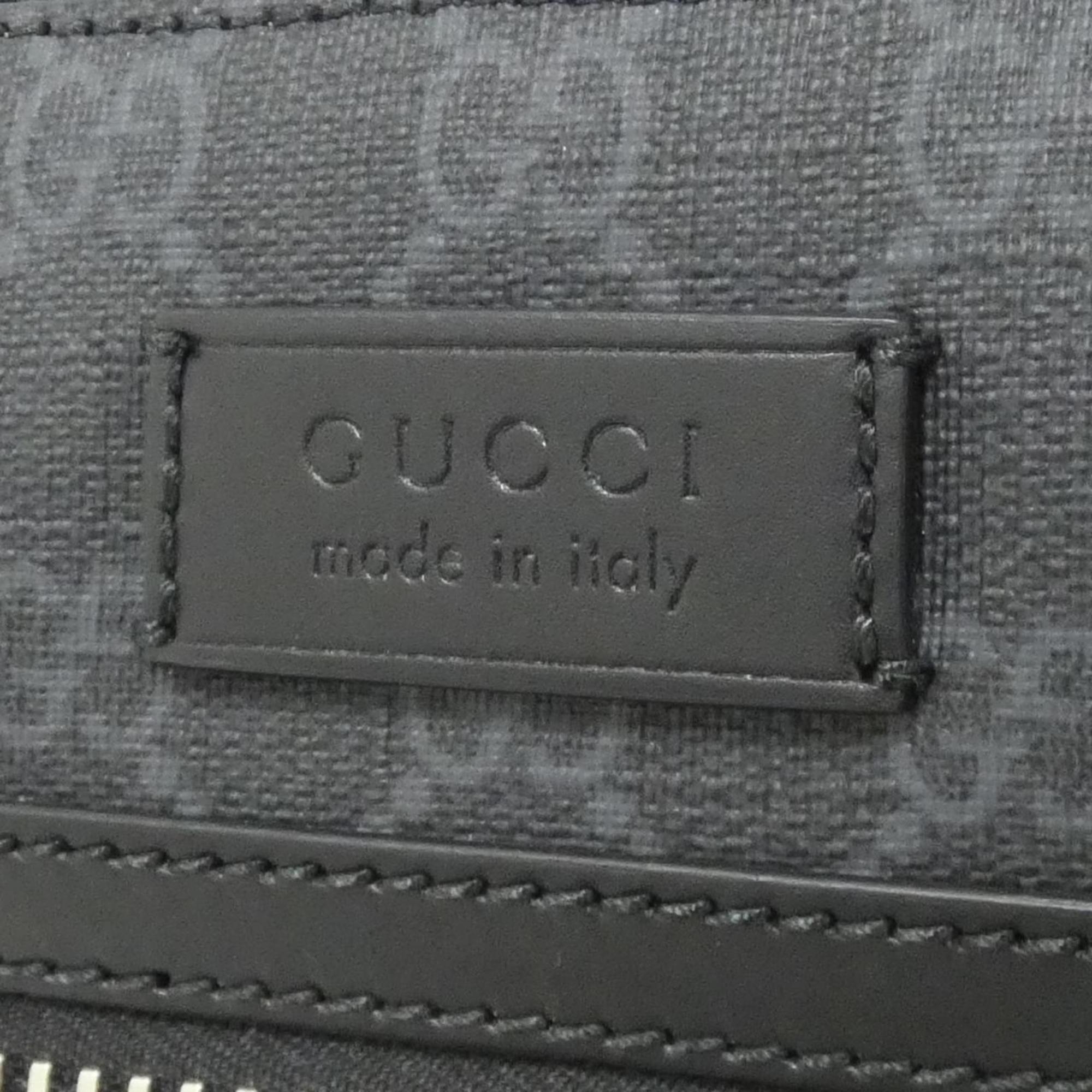 Gucci Black Gg Supreme Shoulder Bag (Pre-Owned)