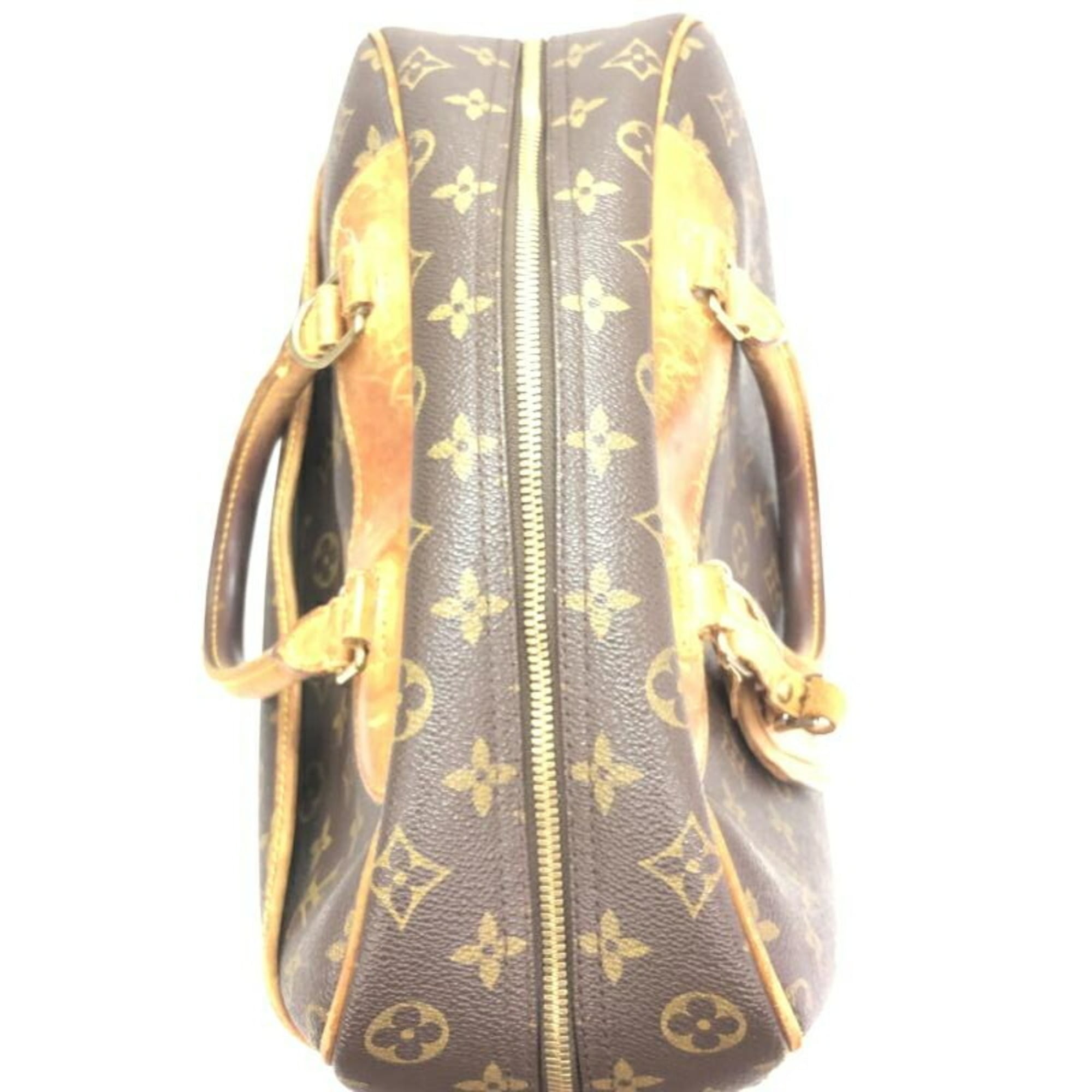 Louis Vuitton Brown Leather Handbag