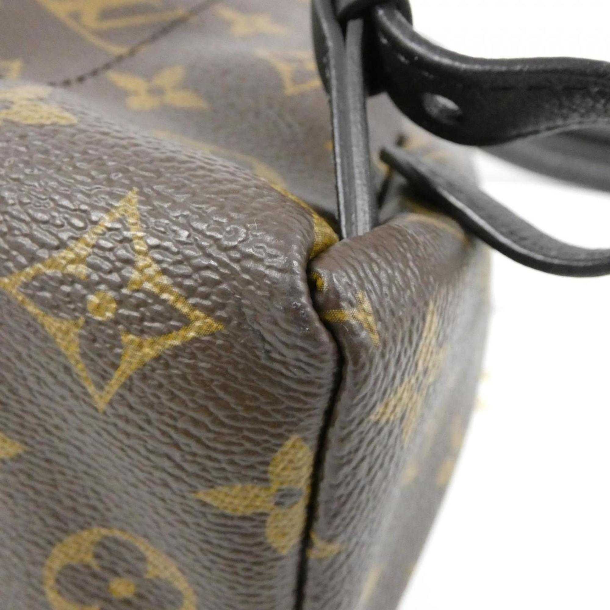 Louis Vuitton Monogram Marron Coated Canvas Backpack