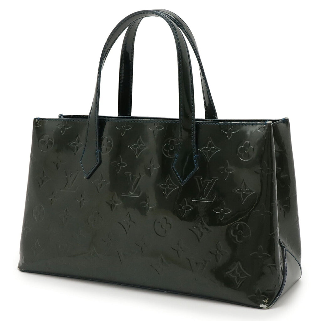 Louis Vuitton Blue Infini Monogram Vernis Handbag Tote Bag