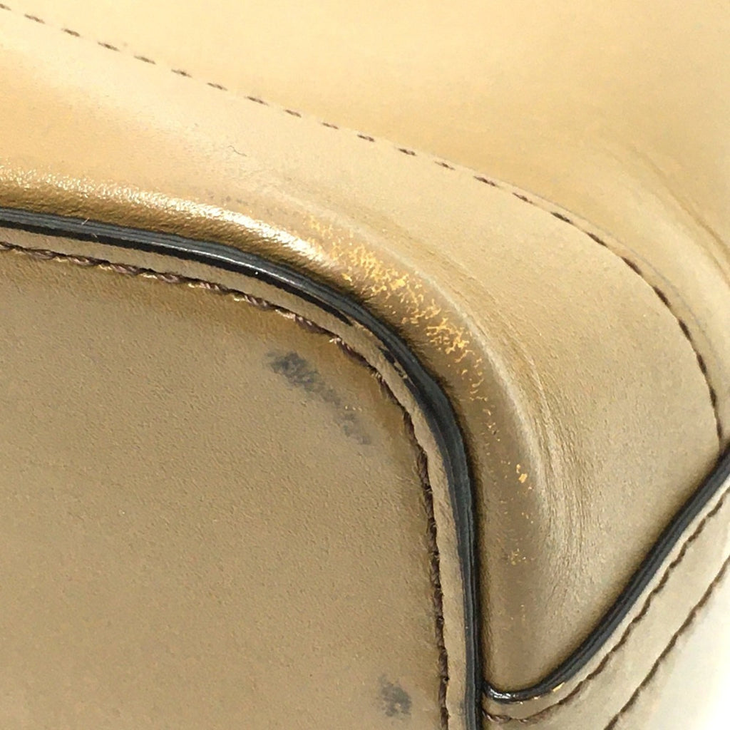 Burberry Brown Leather Shoulder Bag Tote Bag