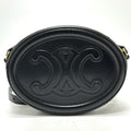 Celine Black Leather Shoulder Bag