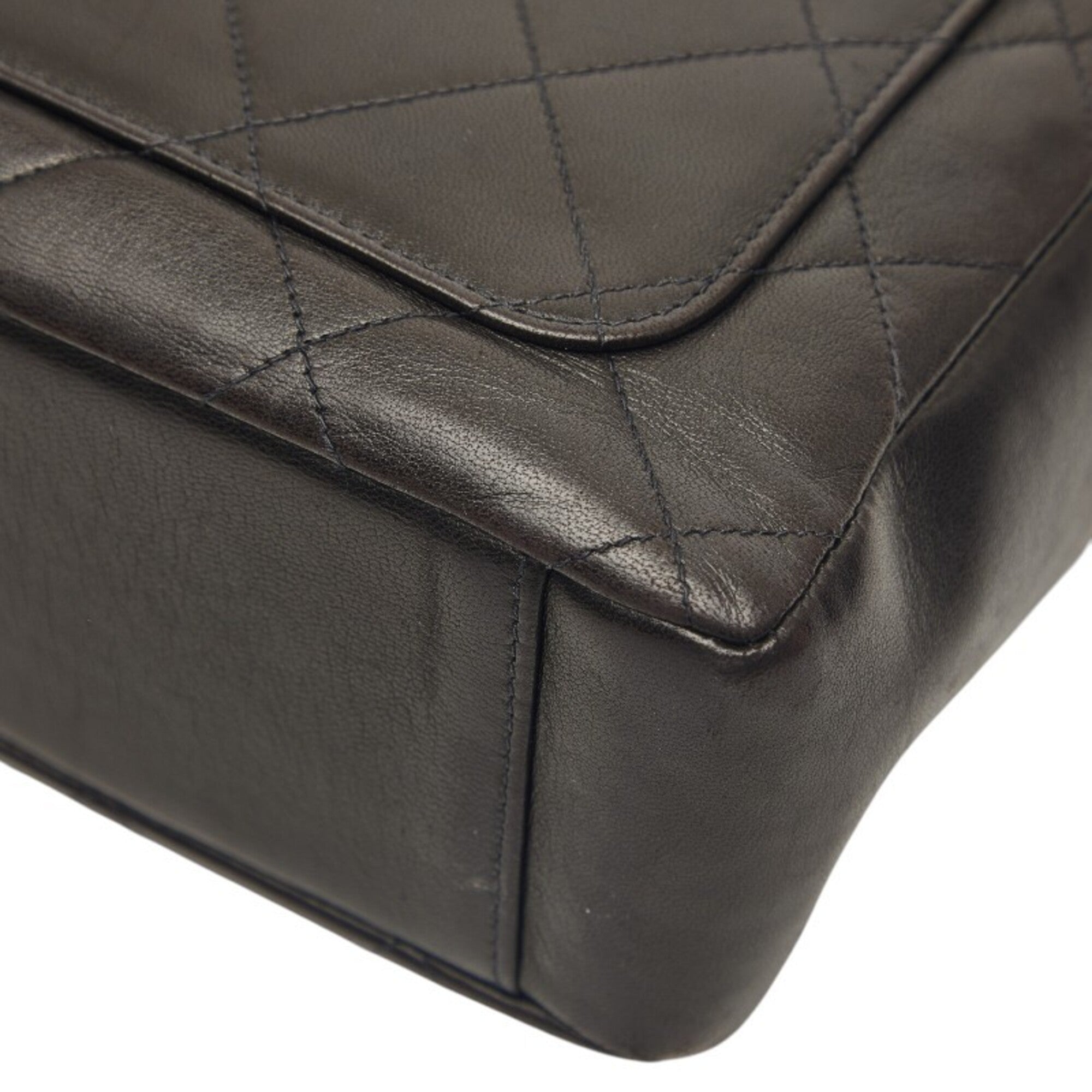 Chanel Black Leather Handbag